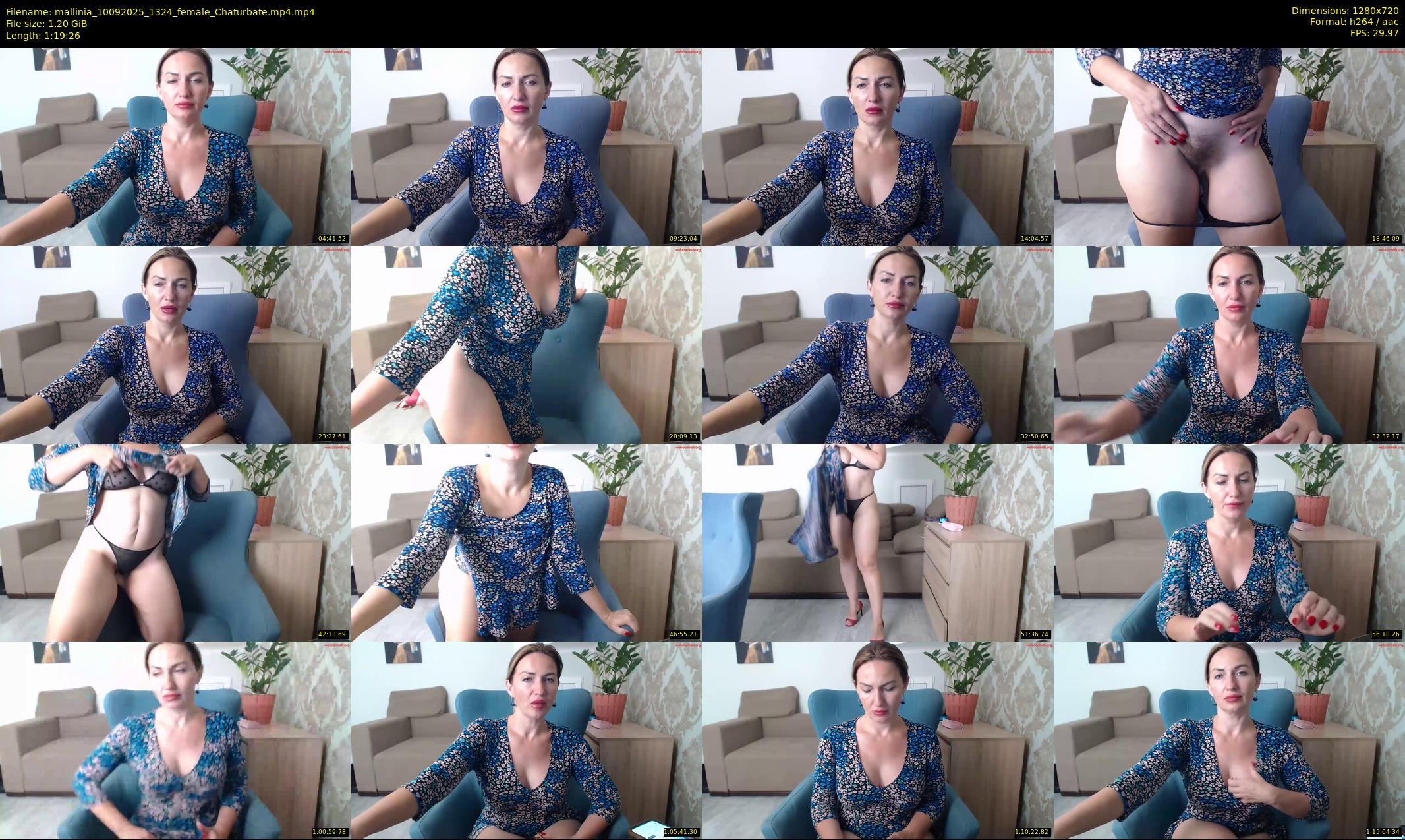 mallinia — 80 minute Chaturbate female cam show recording, 720p, Sep 10, 2025