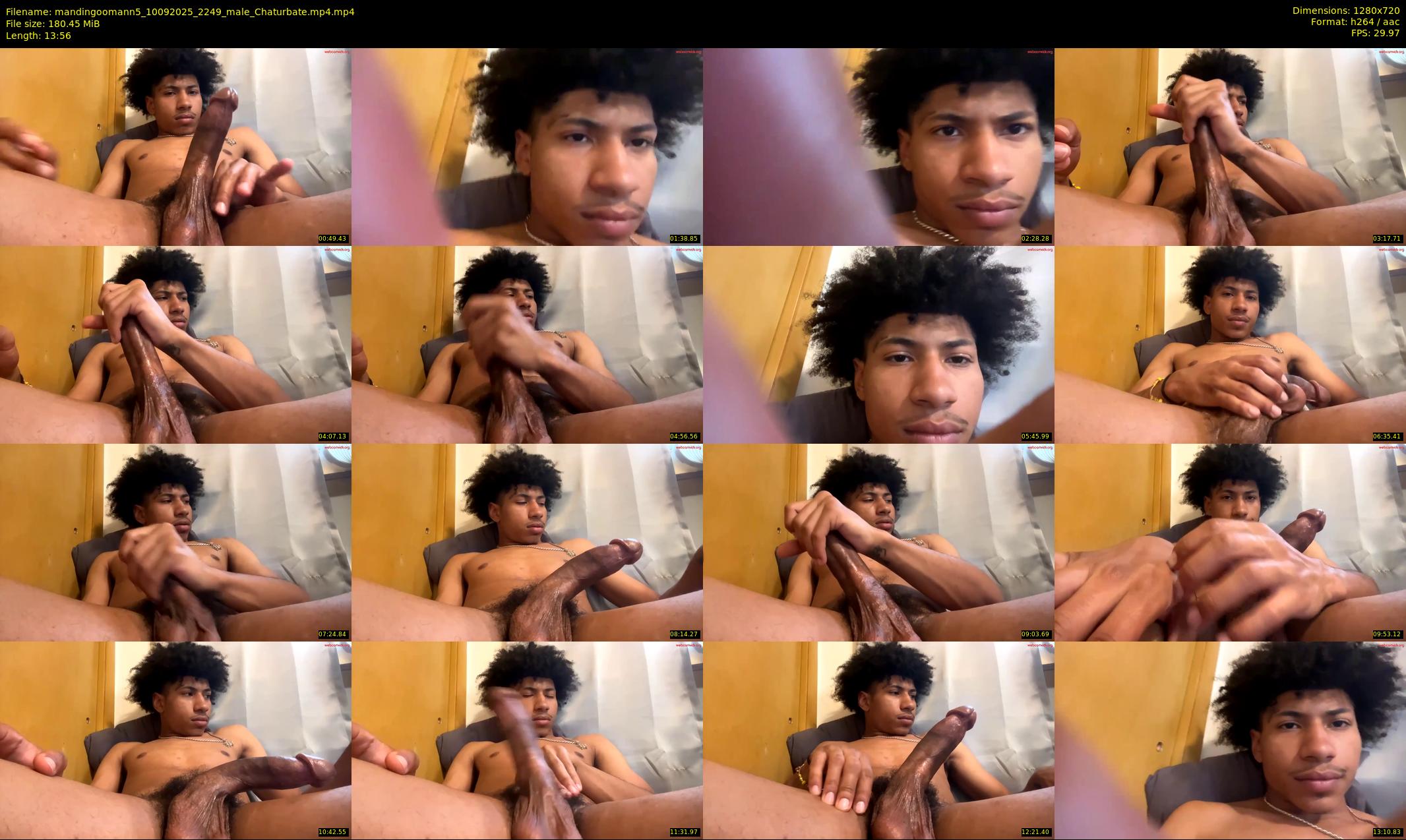 mandingoomann5 — 14 minute Chaturbate male cam show recording, 720p, Sep 10, 2025
