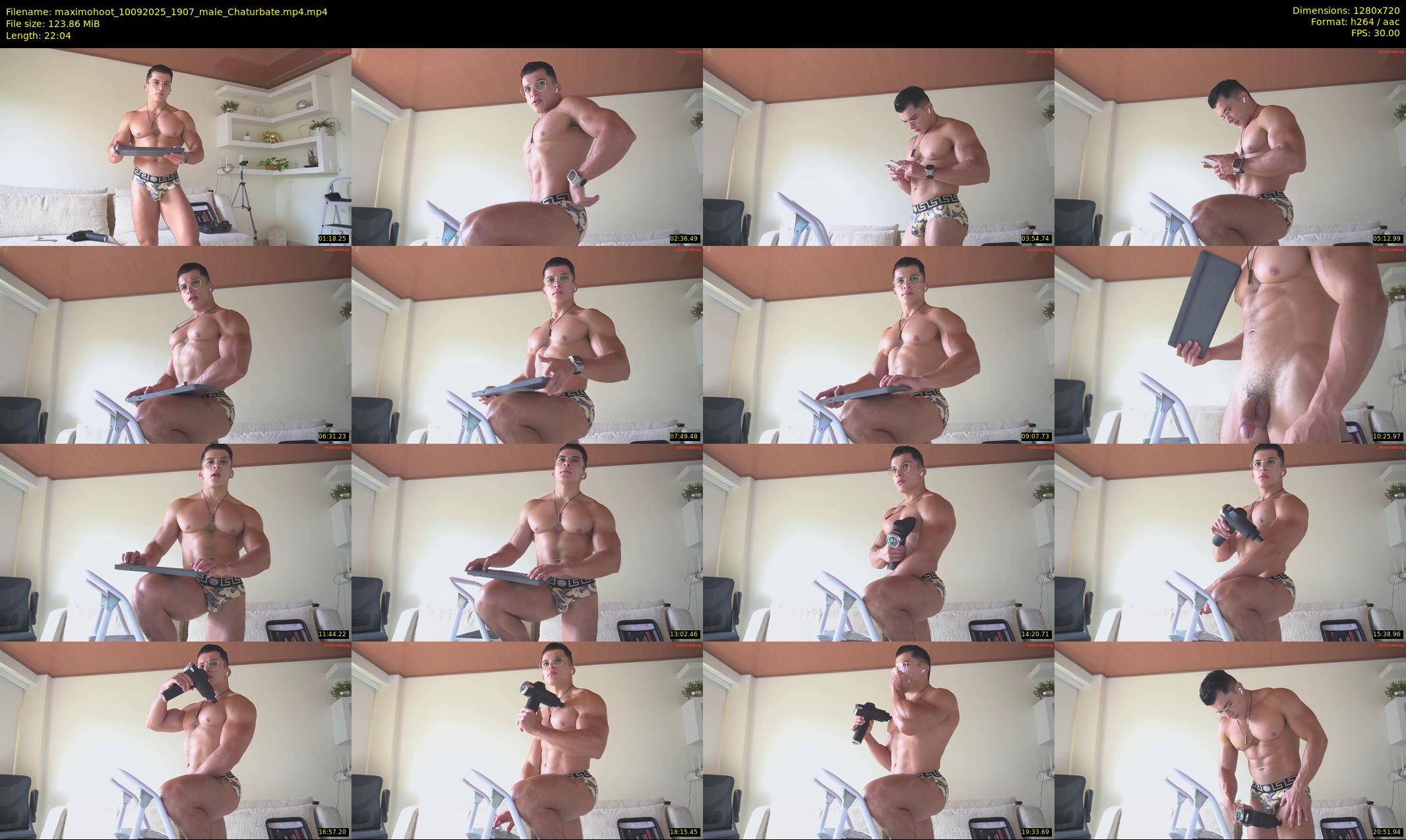 maximohoot — 23 minute Chaturbate male cam show recording, 720p, Sep 10, 2025