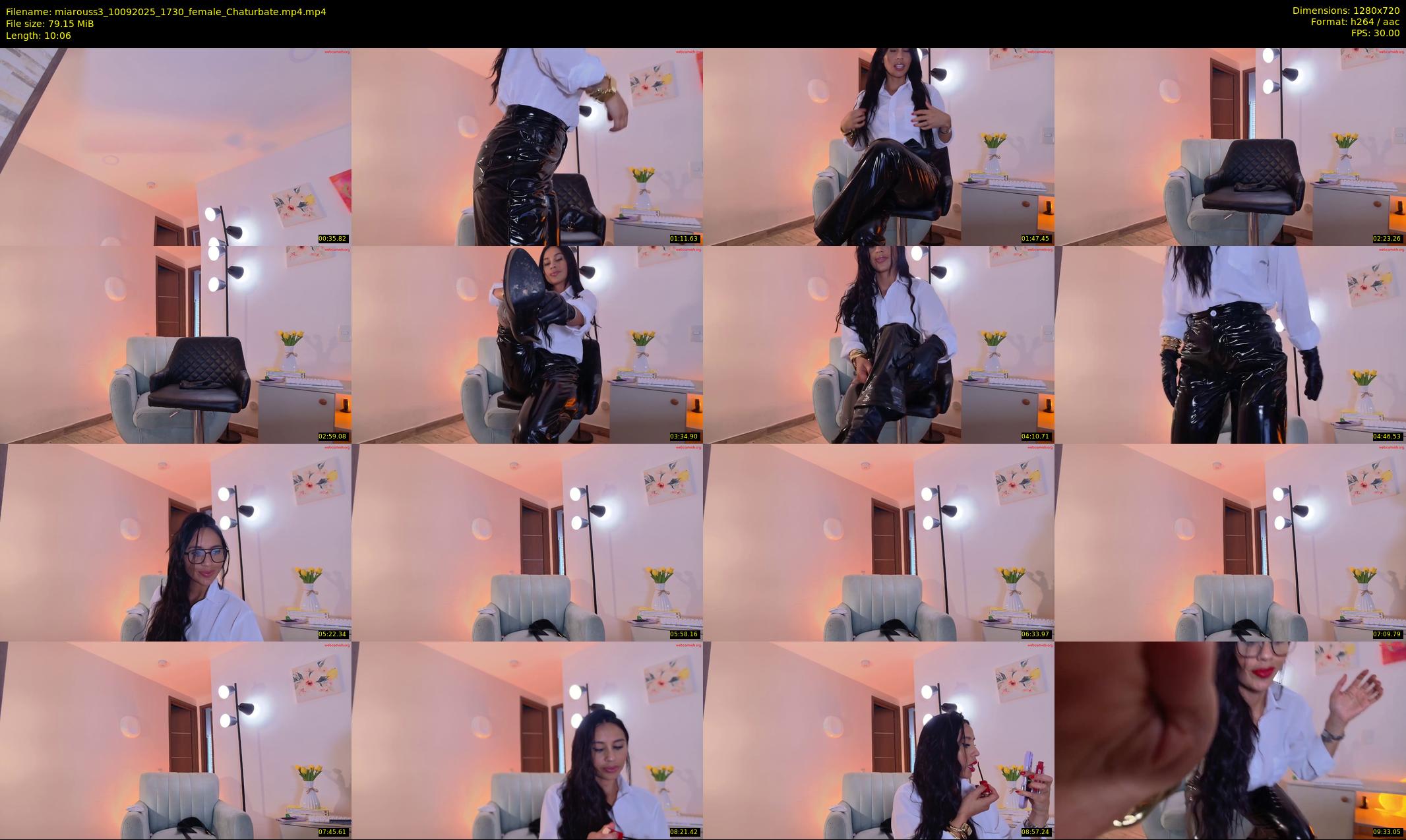 miarouss3 — 11 minute Chaturbate female cam show recording, 720p, Sep 10, 2025