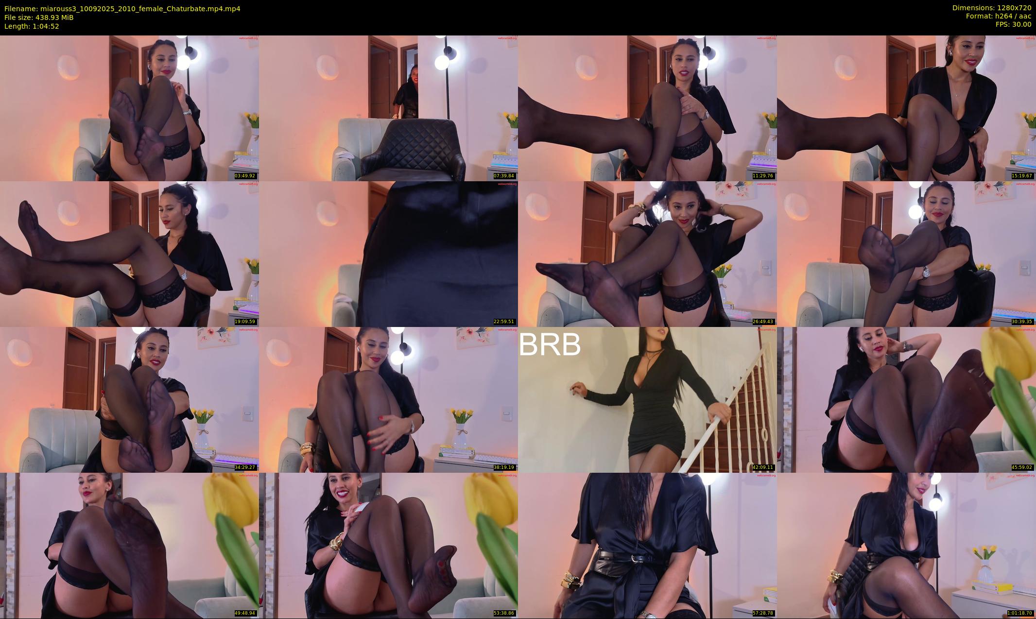 miarouss3 — 65 minute Chaturbate female cam show recording, 720p, Sep 10, 2025
