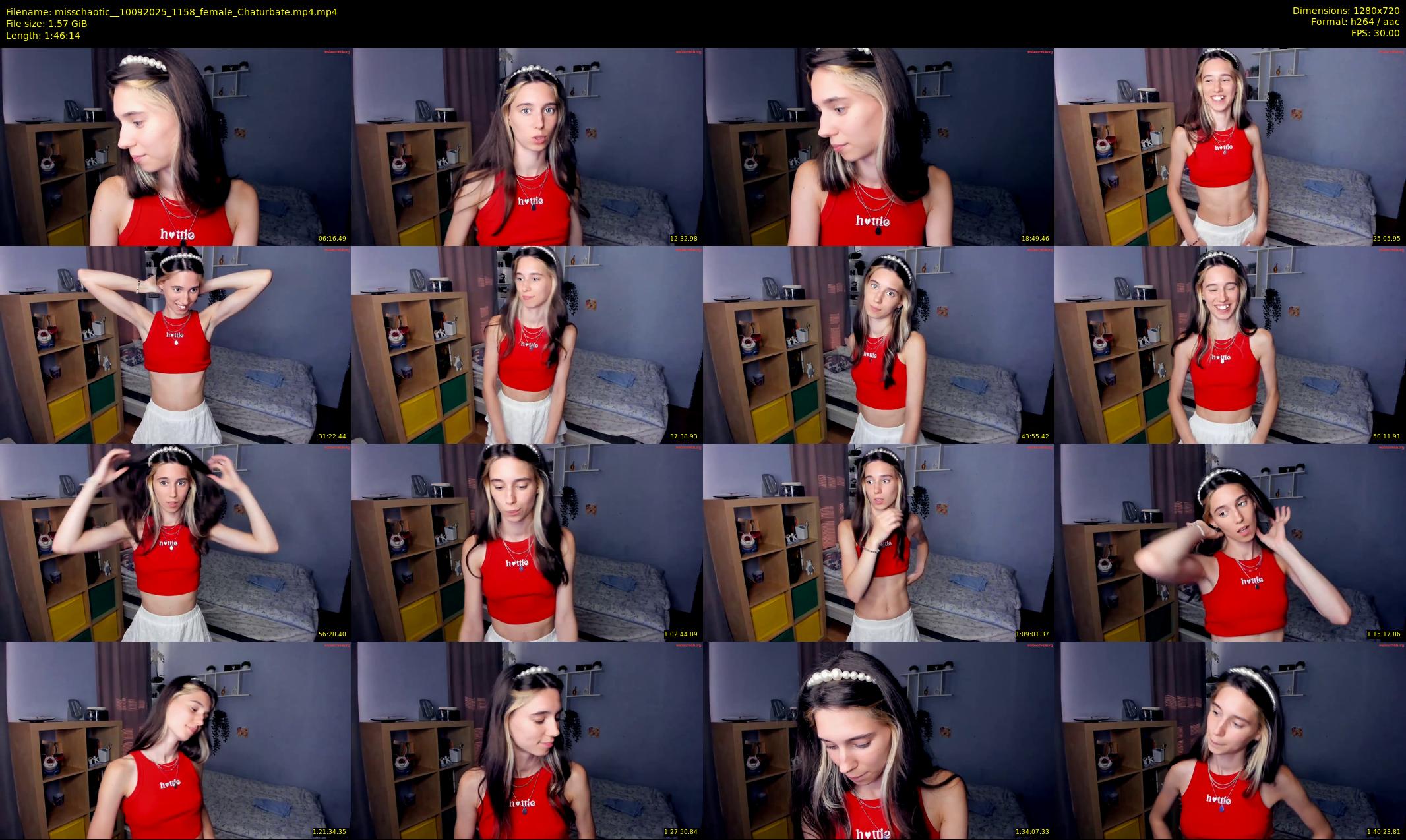 misschaotic_ — 107 minute Chaturbate female cam show recording, 720p, Sep 10, 2025