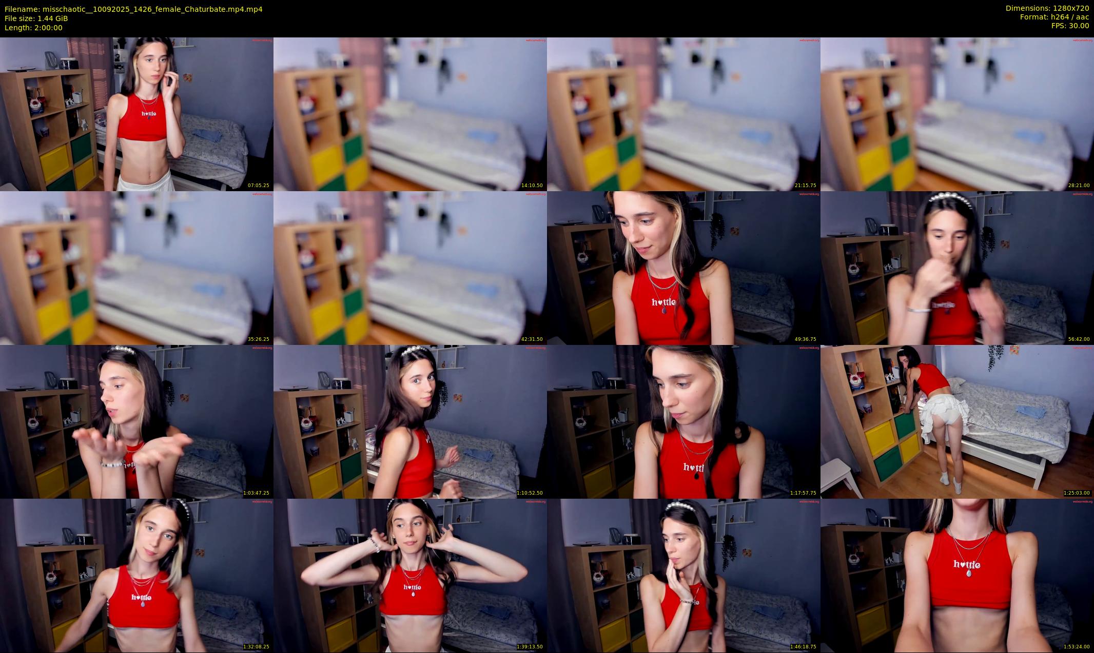 misschaotic_ — 120 minute Chaturbate female cam show recording, 720p, Sep 10, 2025