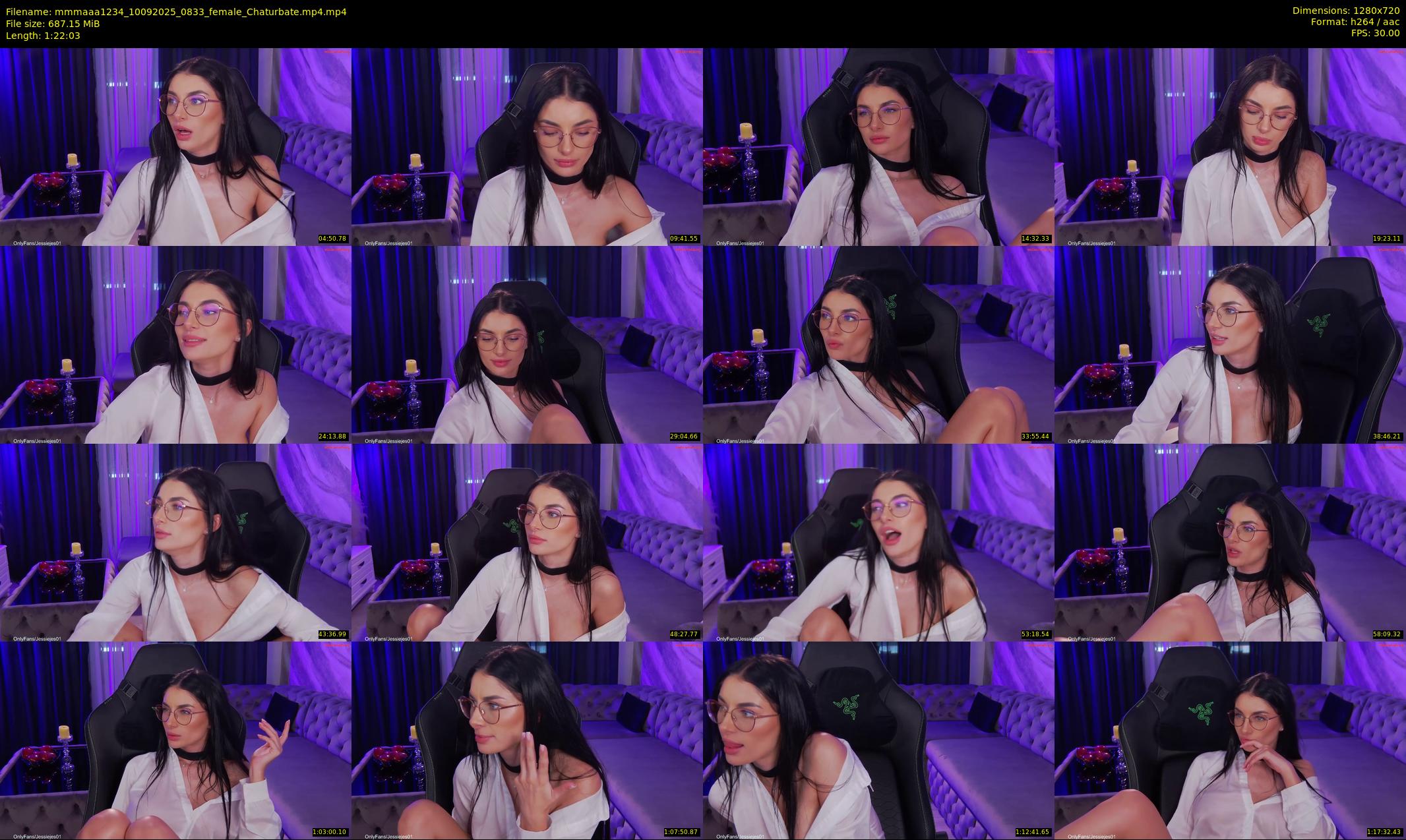 mmmaaa1234 — 83 minute Chaturbate female cam show recording, 720p, Sep 10, 2025
