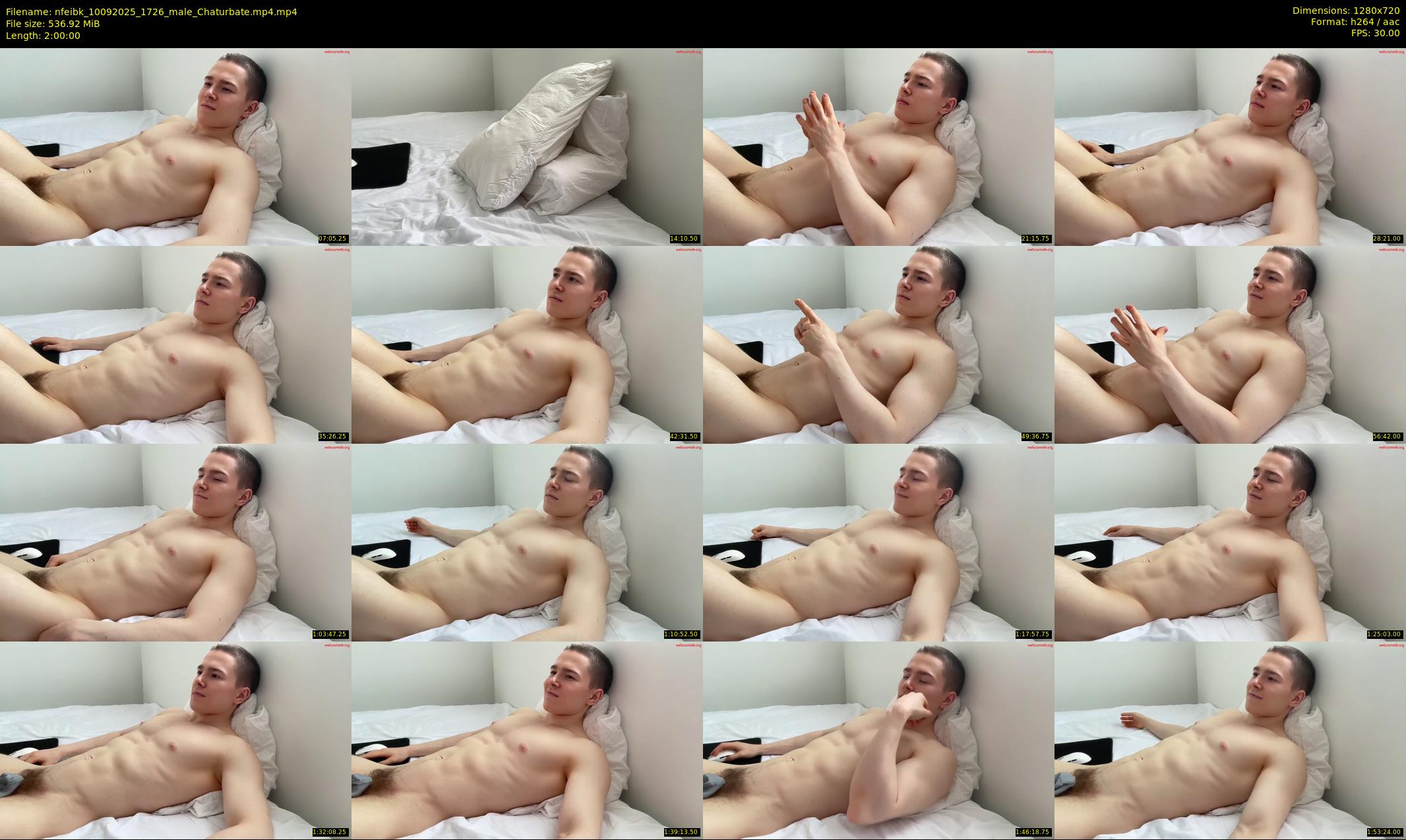 nfeibk — 120 minute Chaturbate male cam show recording, 720p, Sep 10, 2025
