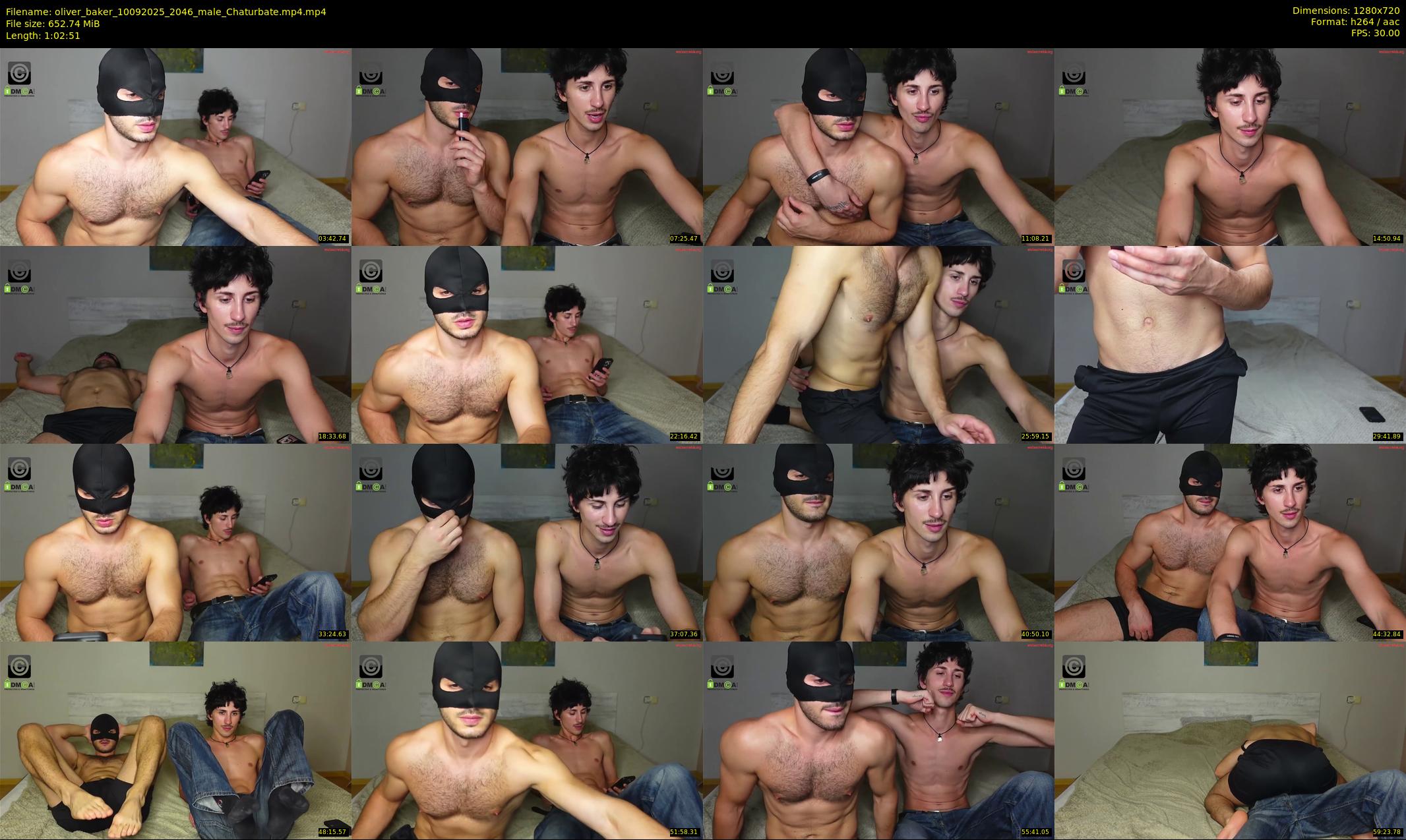 oliver_baker — 63 minute Chaturbate male cam show recording, 720p, Sep 10, 2025