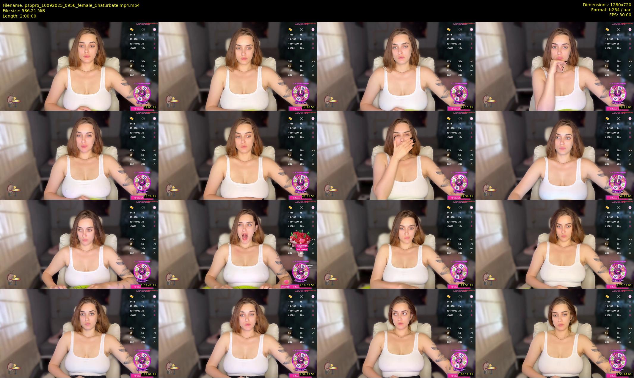 ps6pro — 120 minute Chaturbate female cam show recording, 720p, Sep 10, 2025