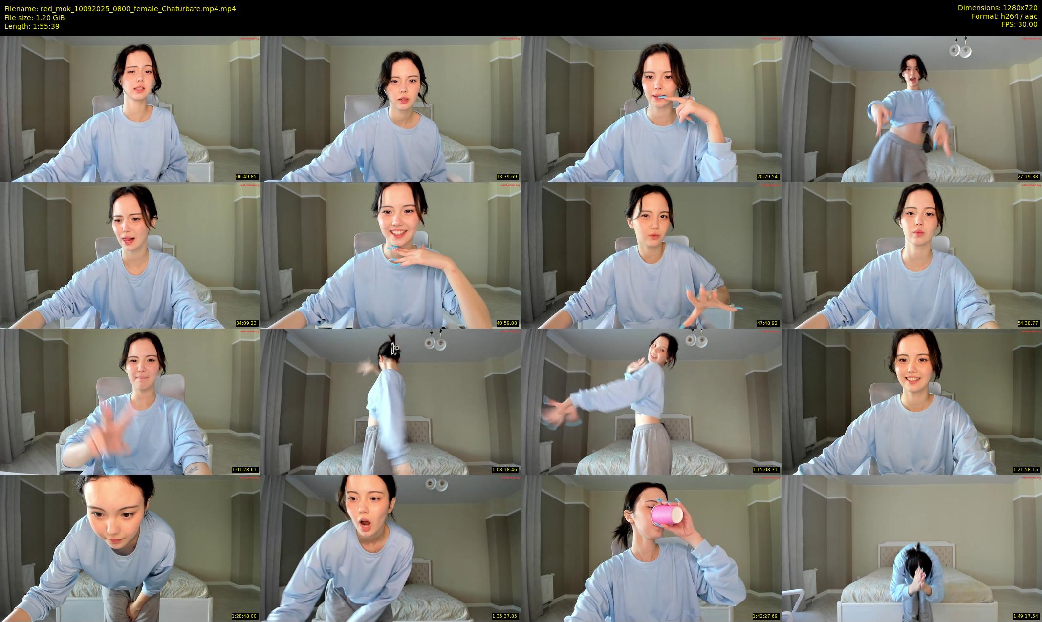 red_mok — 116 minute Chaturbate female cam show recording, 720p, Sep 10, 2025