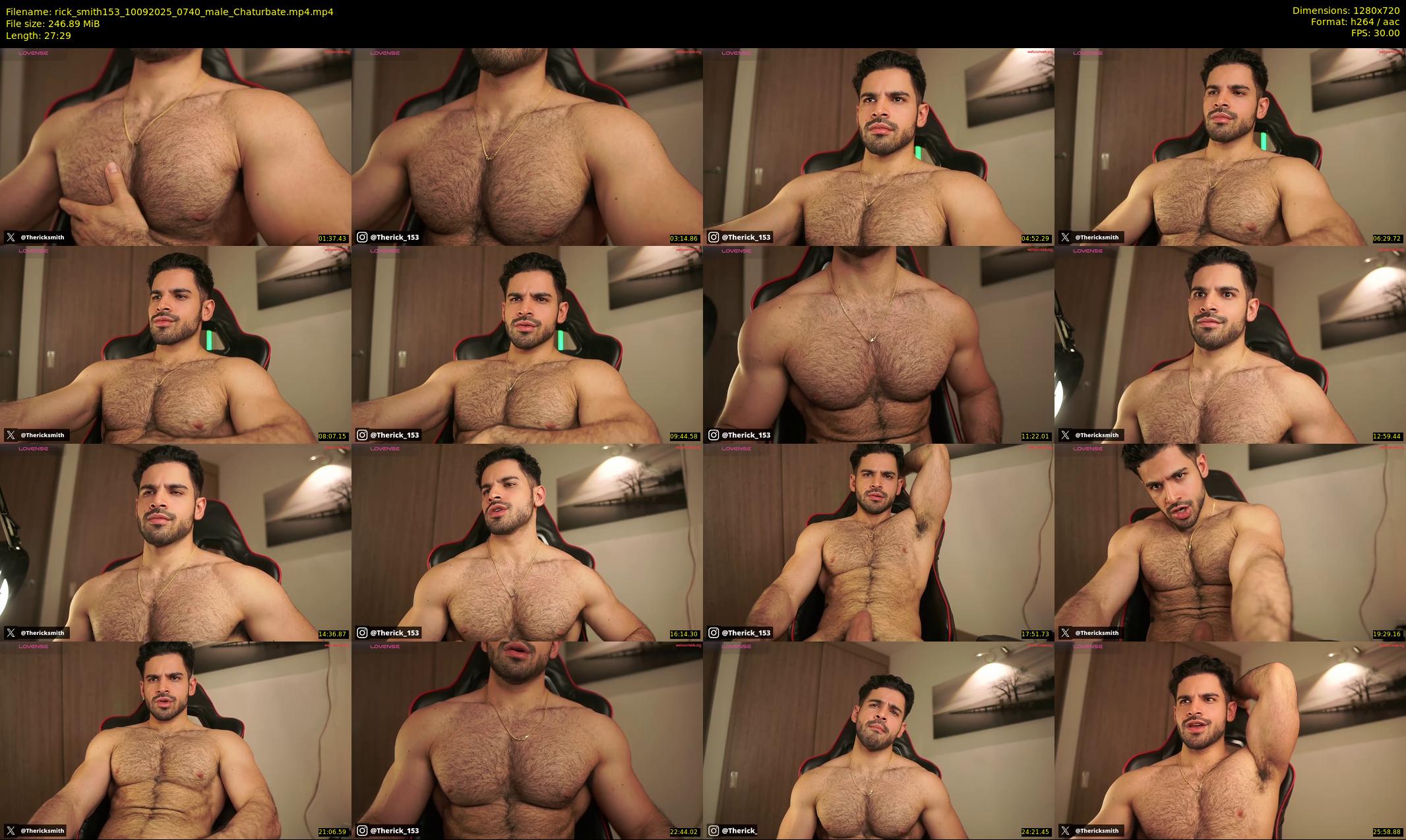 rick_smith153 — 28 minute Chaturbate male cam show recording, 720p, Sep 10, 2025
