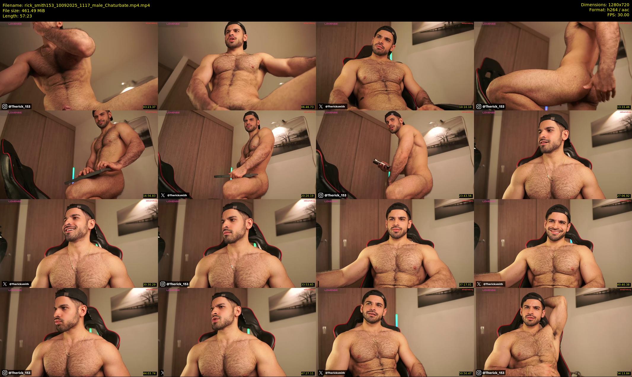 rick_smith153 — 58 minute Chaturbate male cam show recording, 720p, Sep 10, 2025