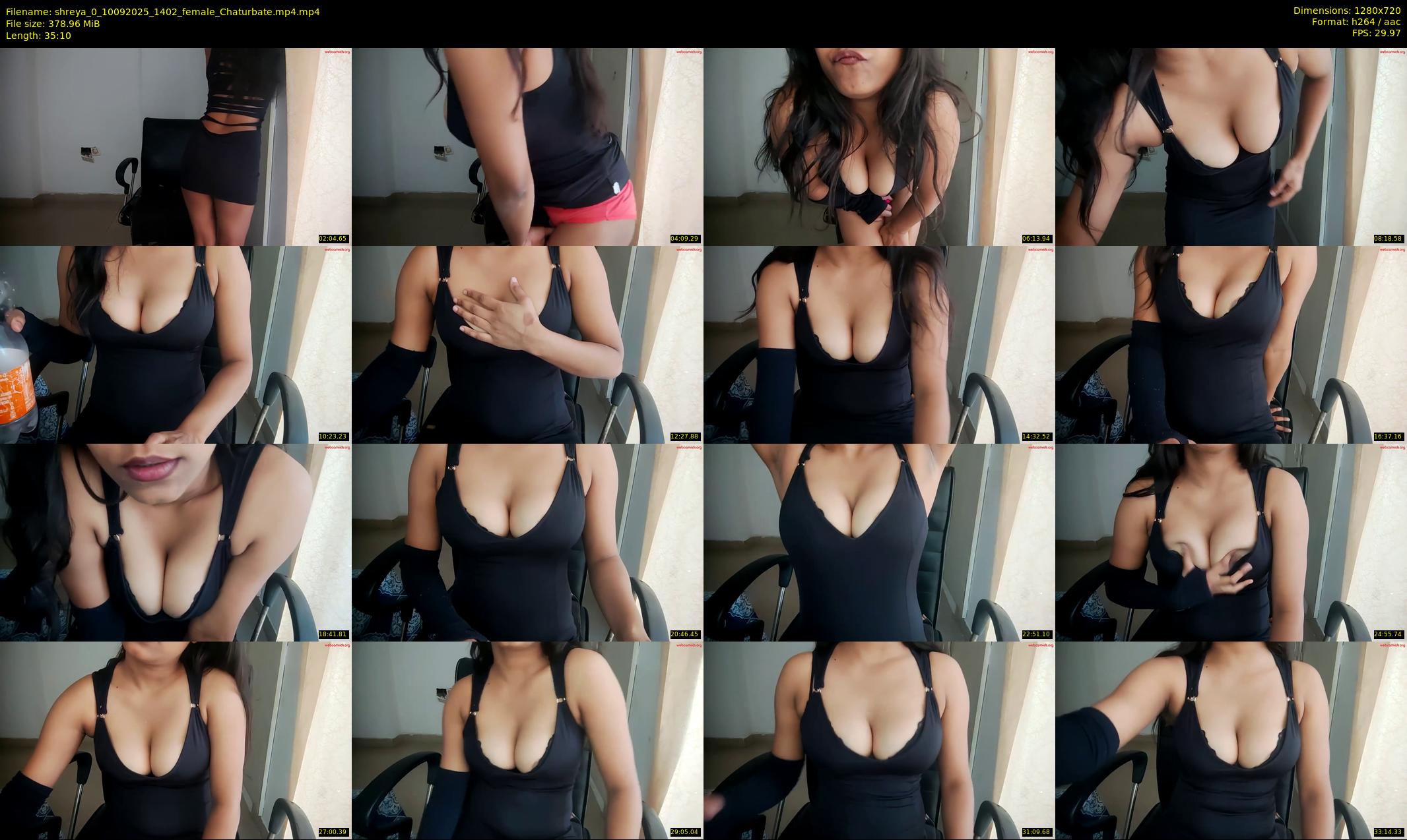 shreya_0 — 36 minute Chaturbate female cam show recording, 720p, Sep 10, 2025