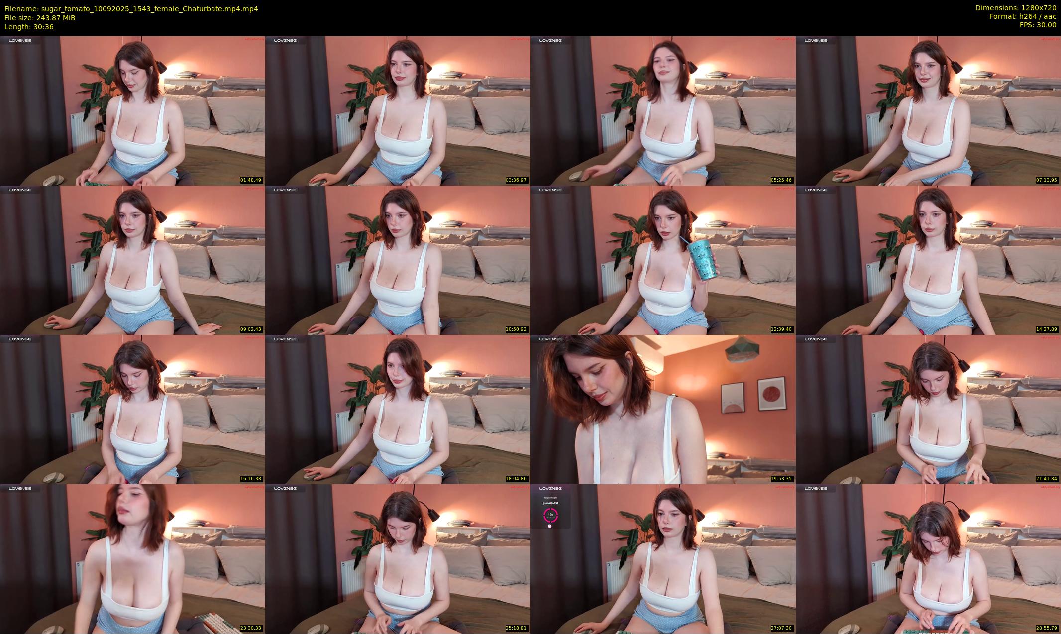 sugar_tomato — 31 minute Chaturbate female cam show recording, 720p, Sep 10, 2025