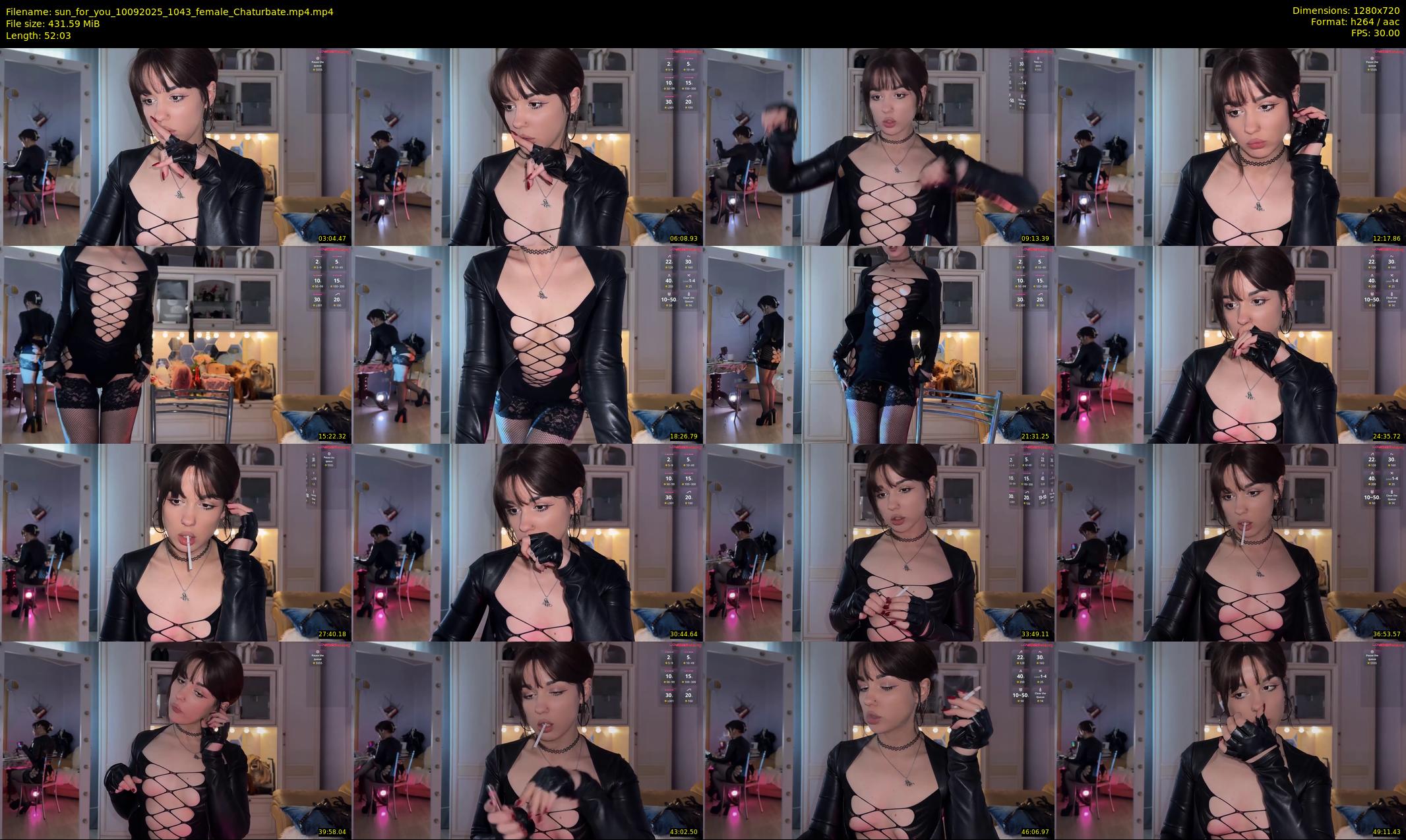 sun_for_you — 53 minute Chaturbate female cam show recording, 720p, Sep 10, 2025