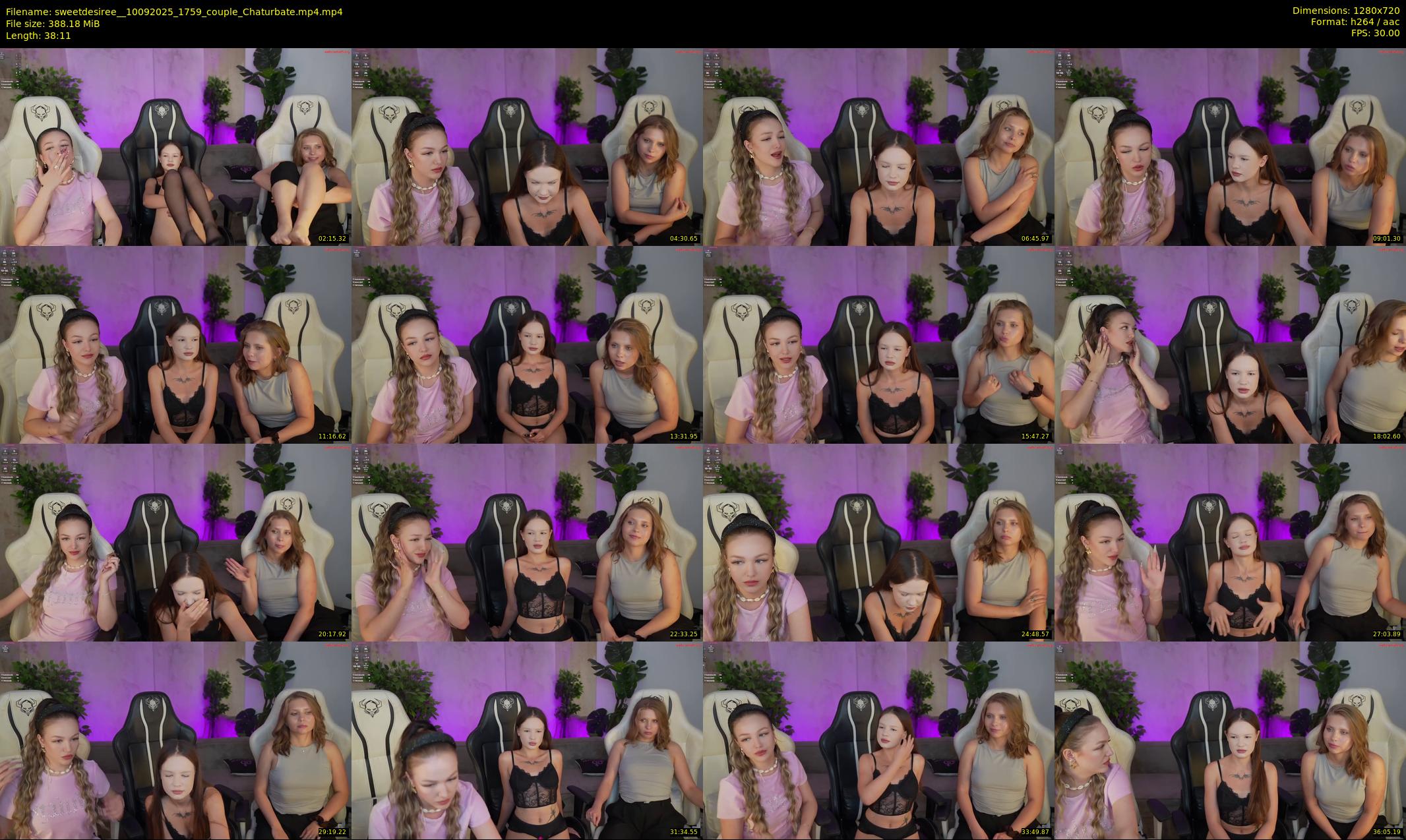 sweetdesiree_ — 39 minute Chaturbate couple cam show recording, 720p, Sep 10, 2025