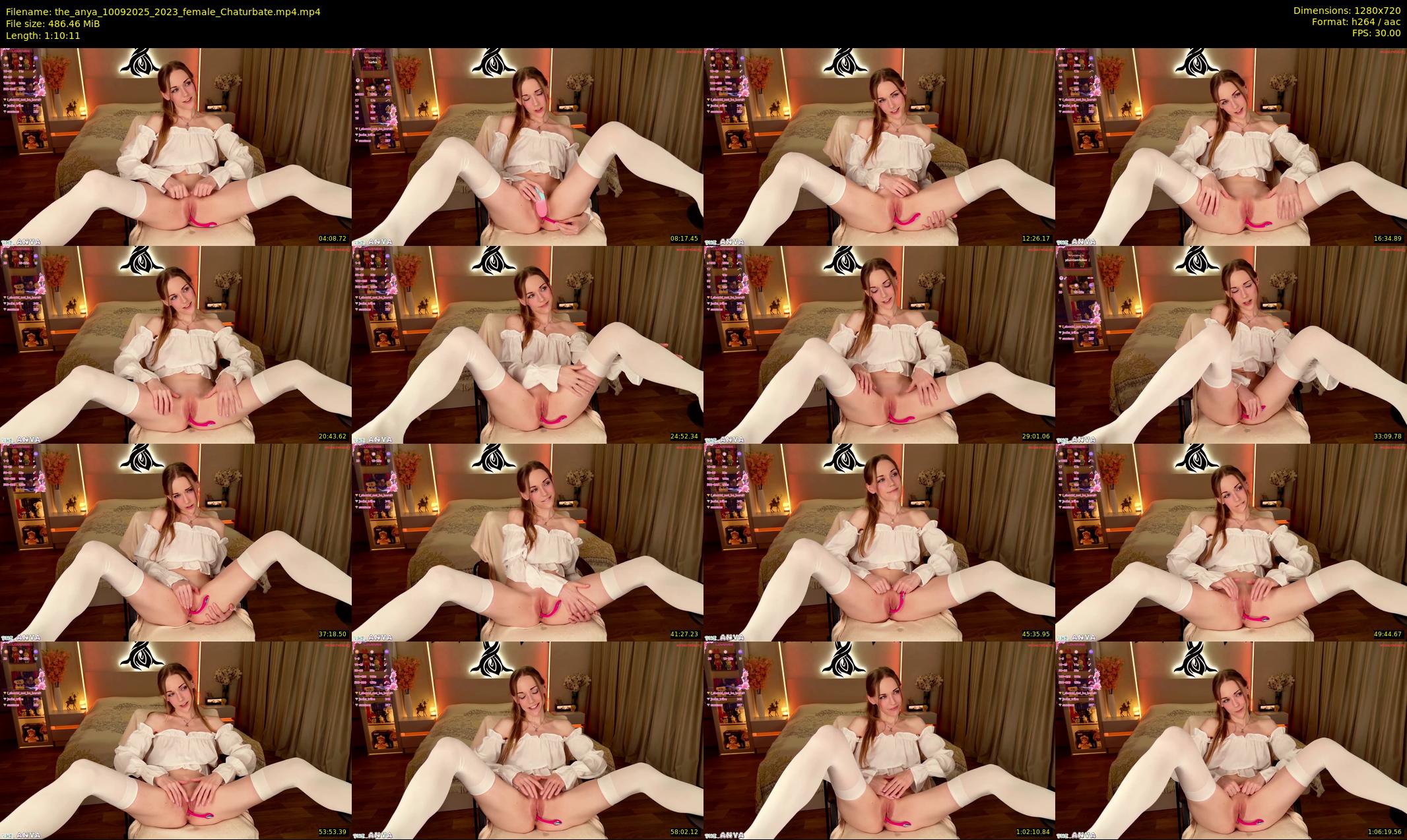 the_anya — 71 minute Chaturbate female cam show recording, 720p, Sep 10, 2025