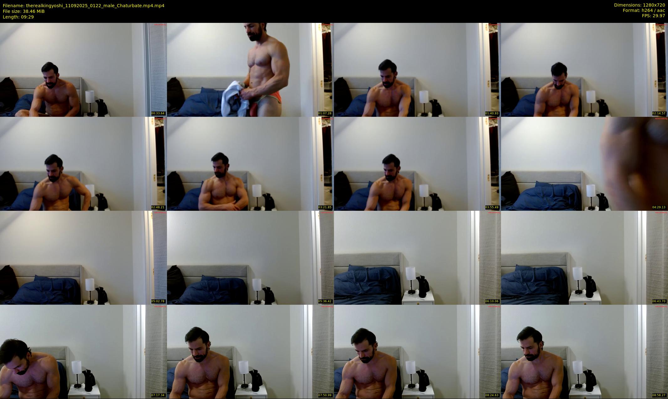therealkingyoshi — 10 minute Chaturbate male cam show recording, 720p, Sep 11, 2025