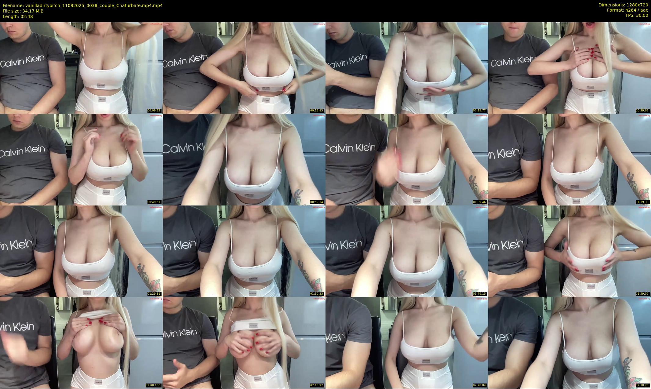vanilladirtybitch — 3 minute Chaturbate couple cam show recording, 720p, Sep 11, 2025