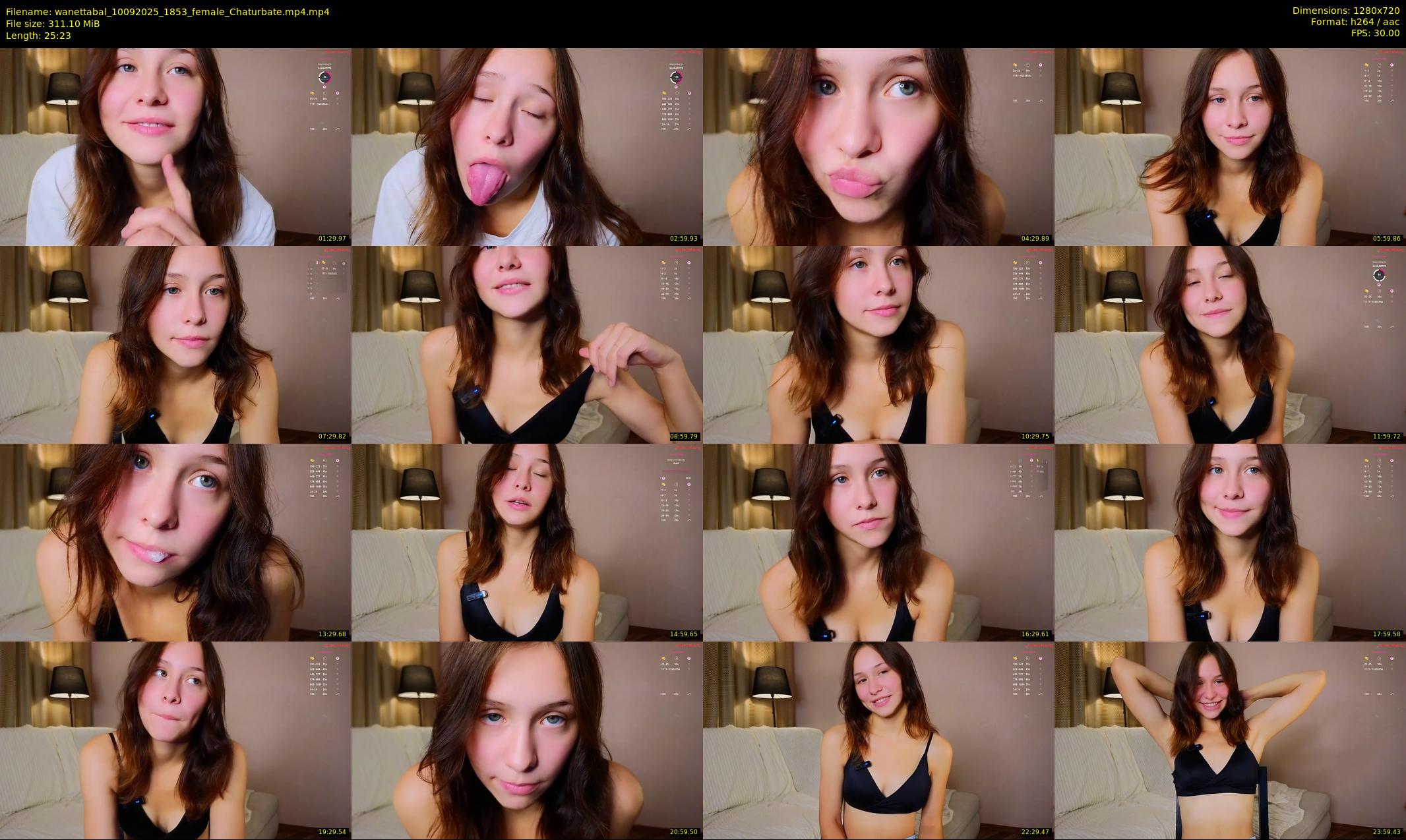 wanettabal — 26 minute Chaturbate female cam show recording, 720p, Sep 10, 2025