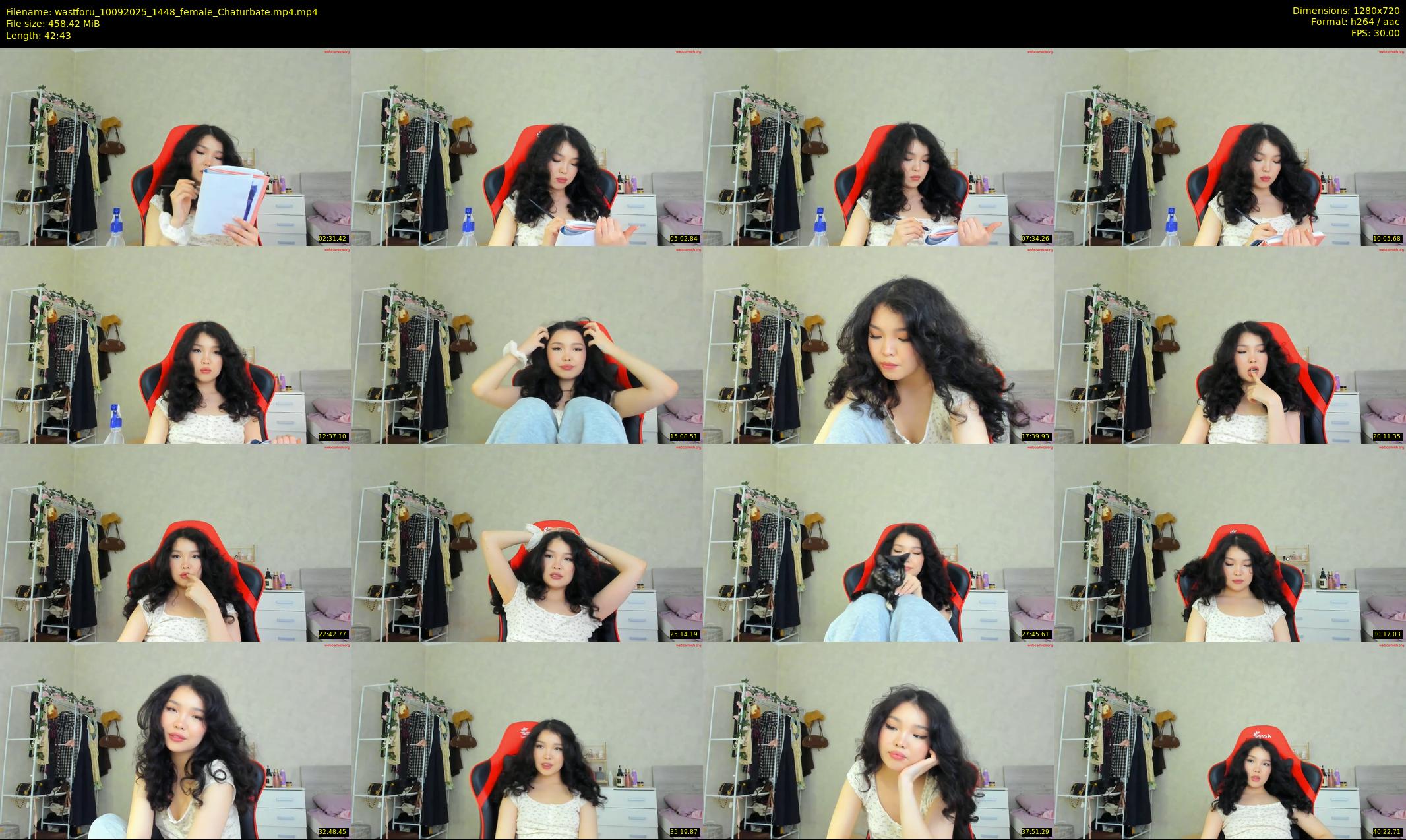 wastforu — 43 minute Chaturbate female cam show recording, 720p, Sep 10, 2025