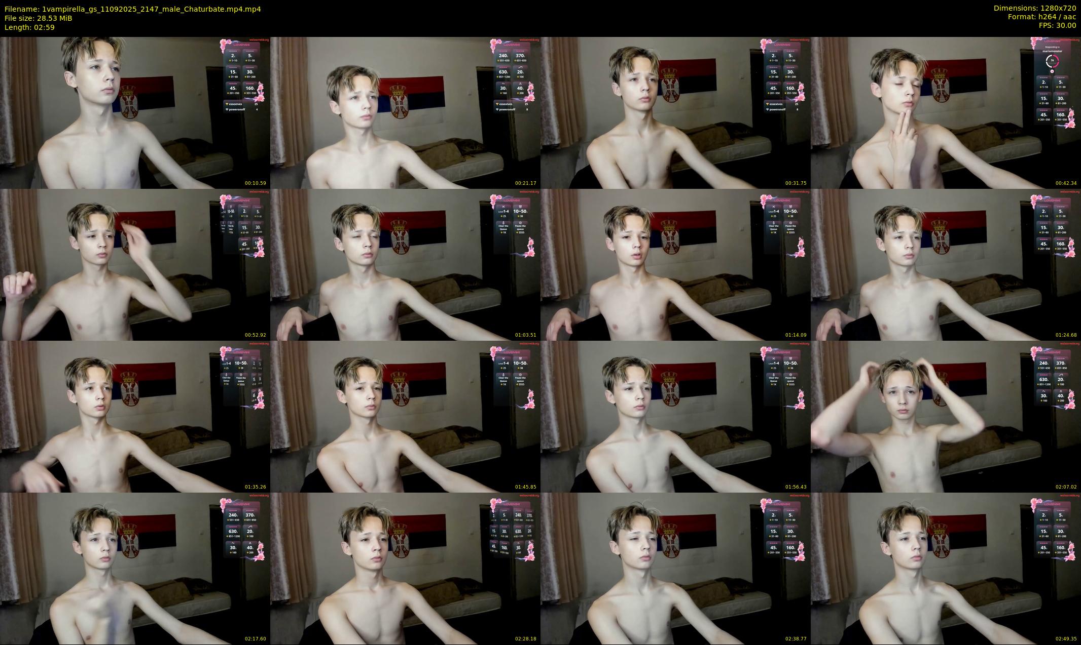 1vampirella_gs — 3 minute Chaturbate male cam show recording, 720p, Sep 11, 2025