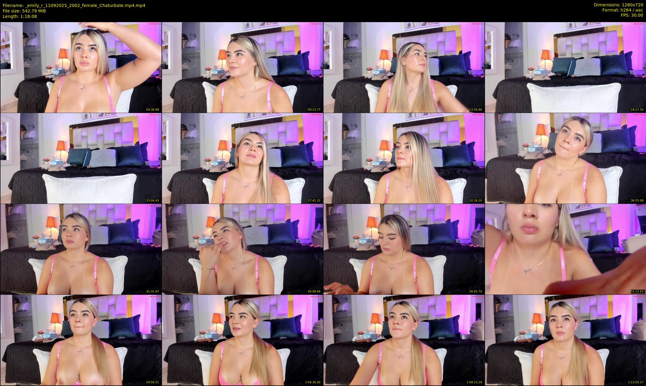 _emily_r — 79 minute Chaturbate female cam show recording, 720p, Sep 11, 2025