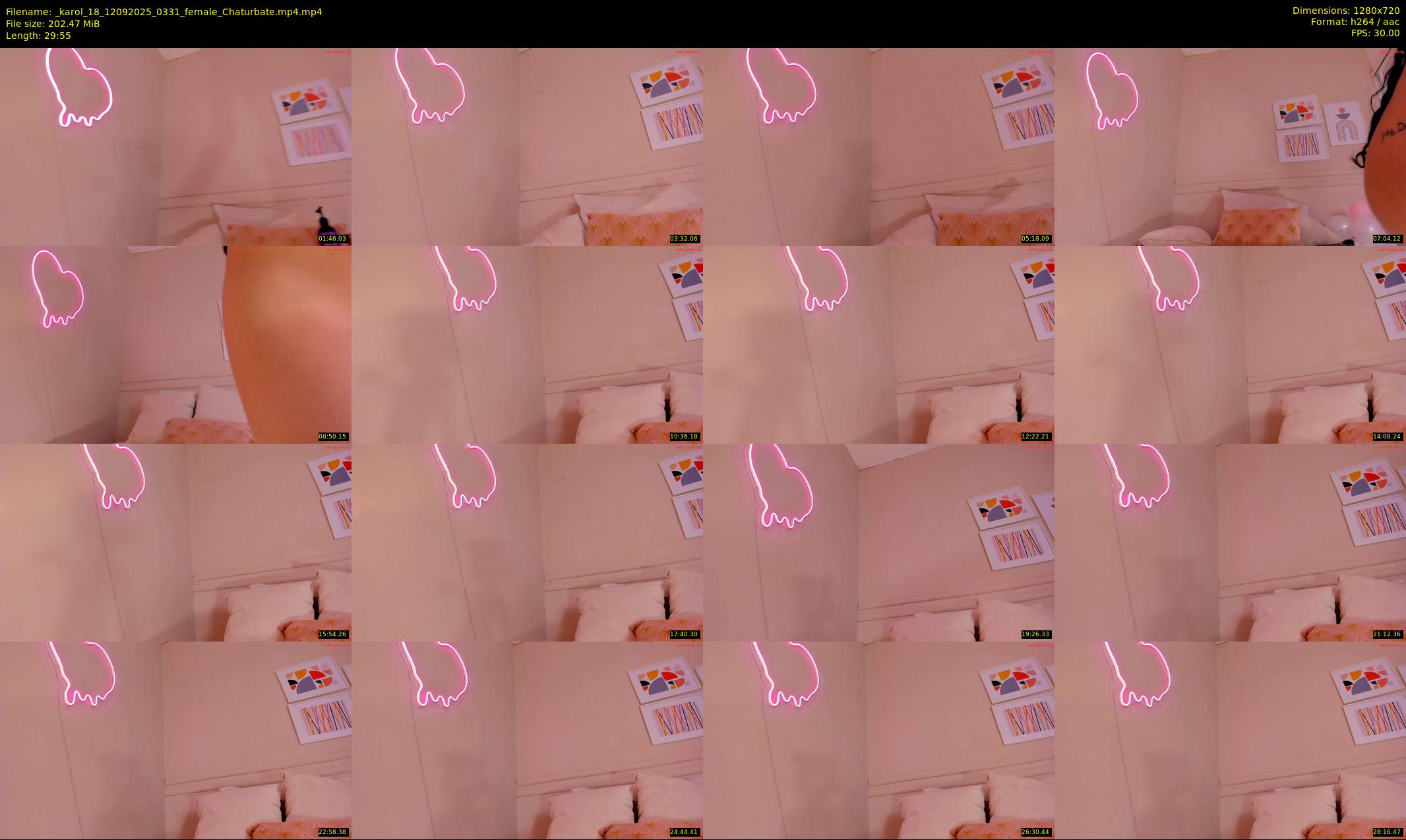 _karol_18 — 30 minute Chaturbate female cam show recording, 720p, Sep 12, 2025