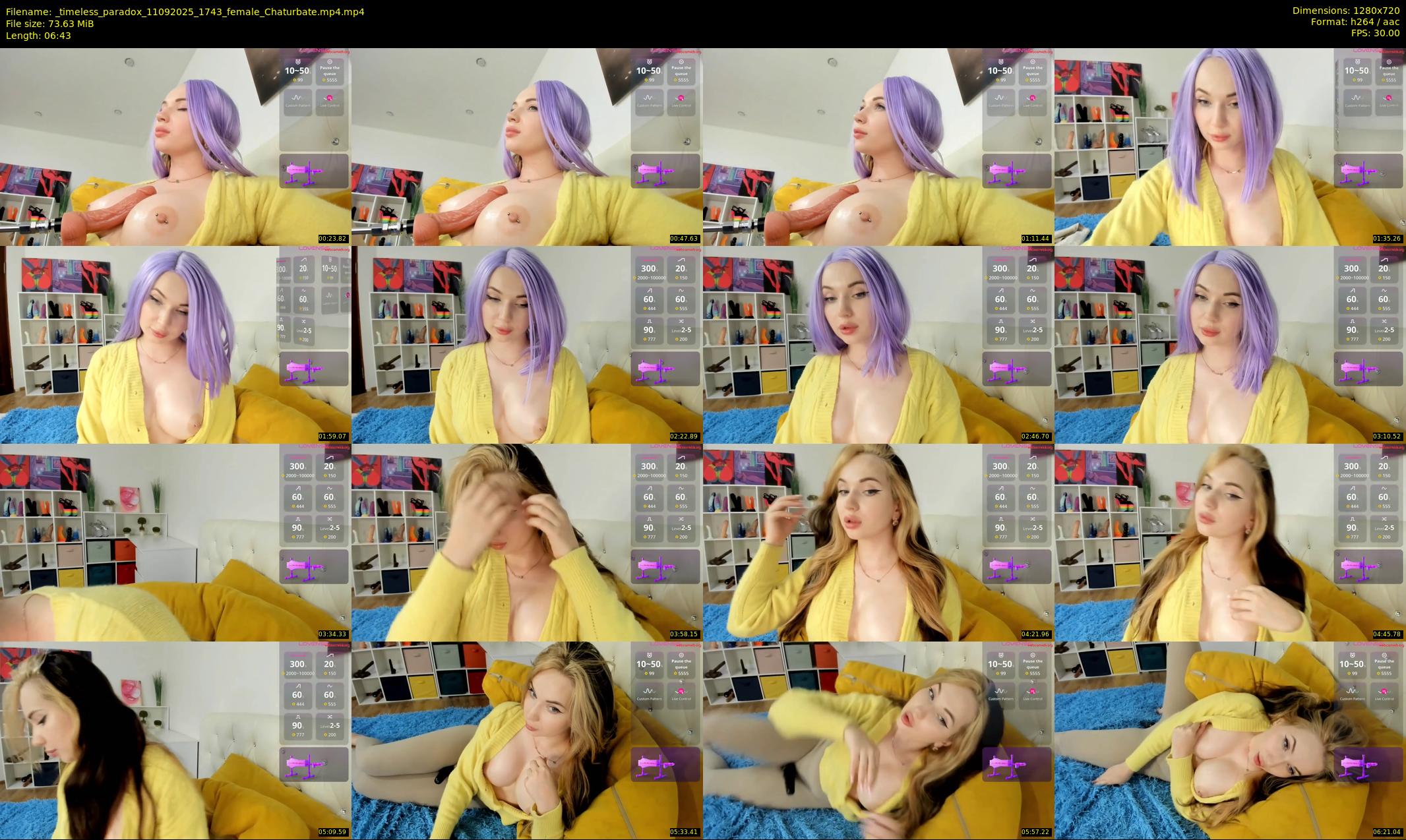 _timeless_paradox — 7 minute Chaturbate female cam show recording, 720p, Sep 11, 2025