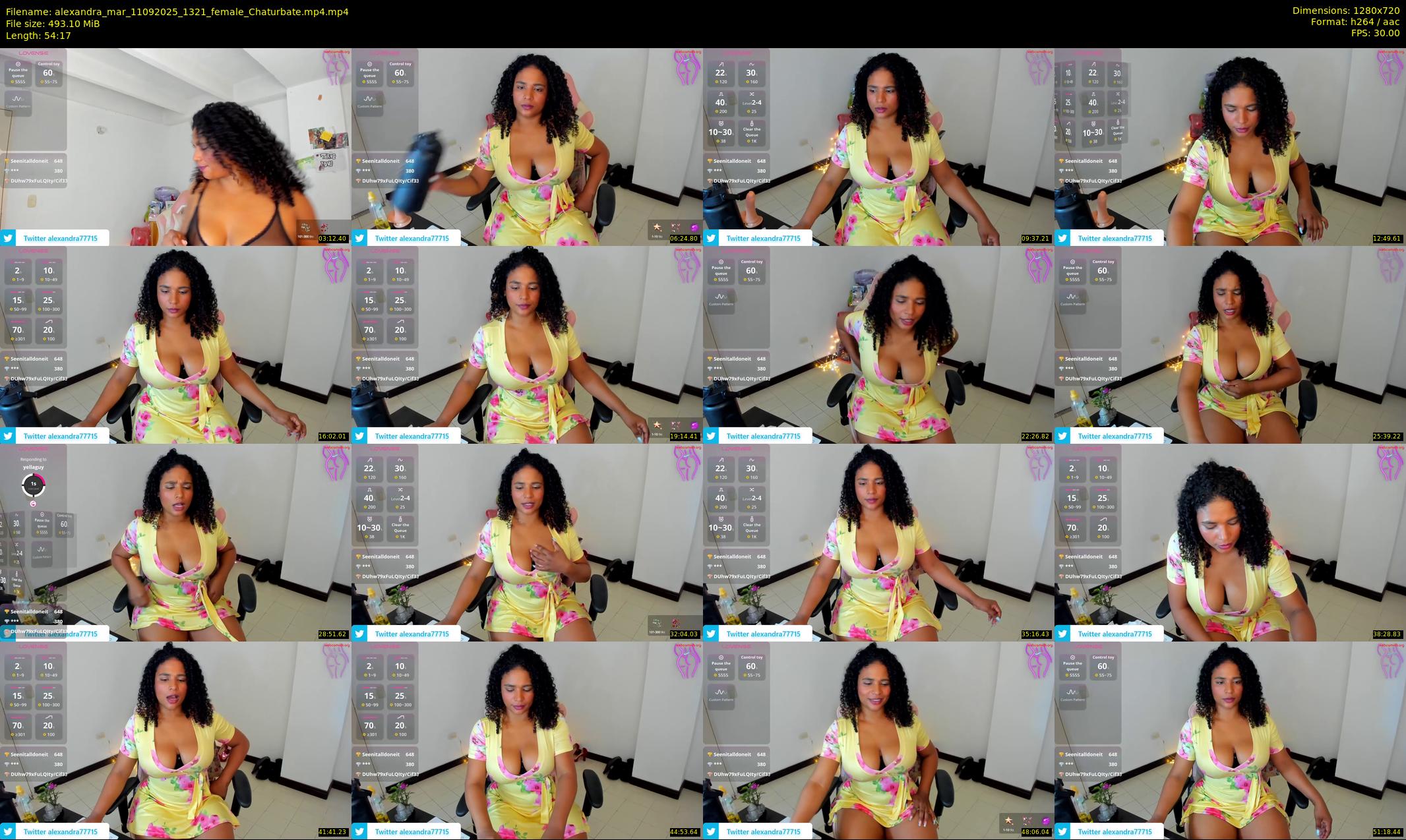 alexandra_mar — 55 minute Chaturbate female cam show recording, 720p, Sep 11, 2025