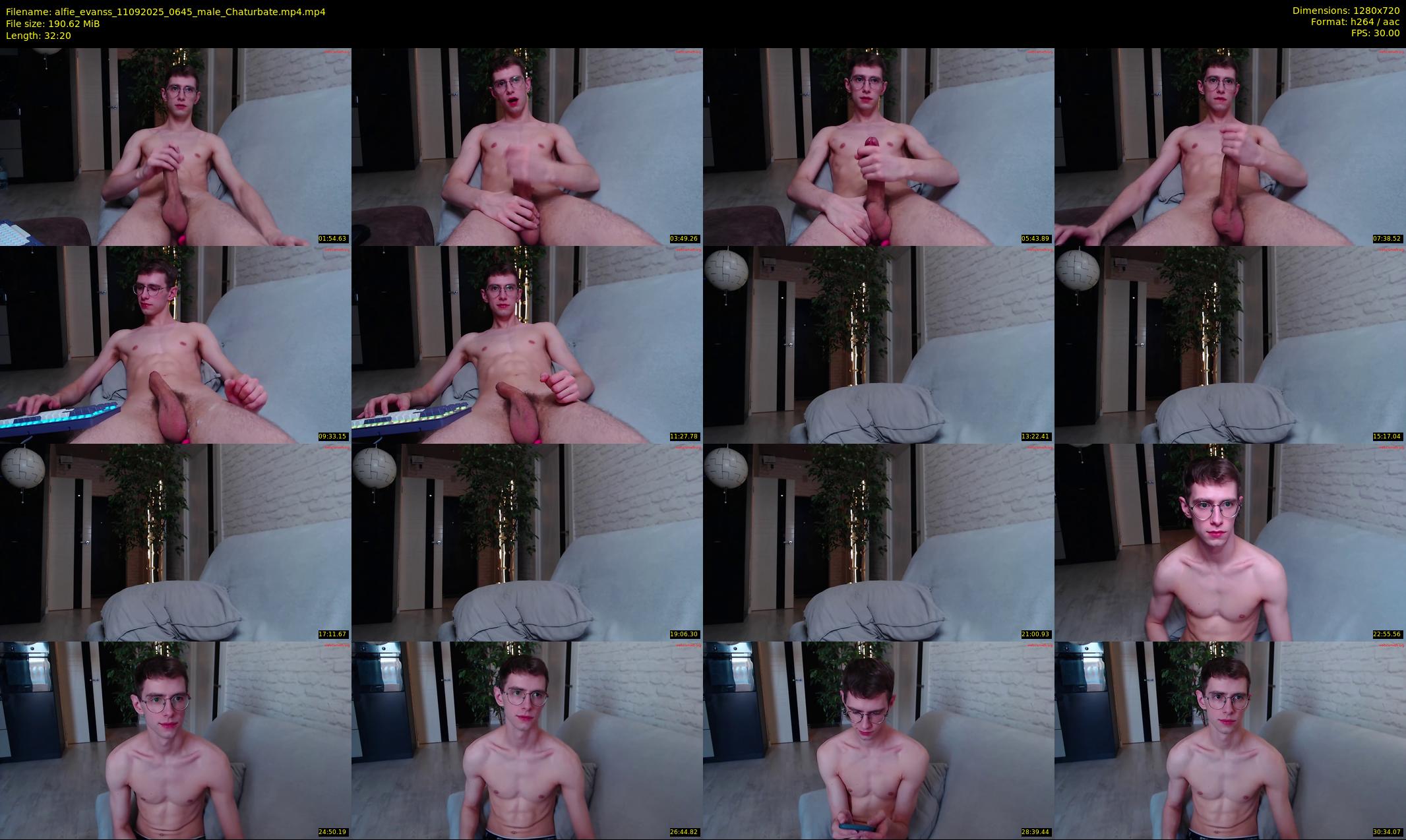 alfie_evanss — 33 minute Chaturbate male cam show recording, 720p, Sep 11, 2025