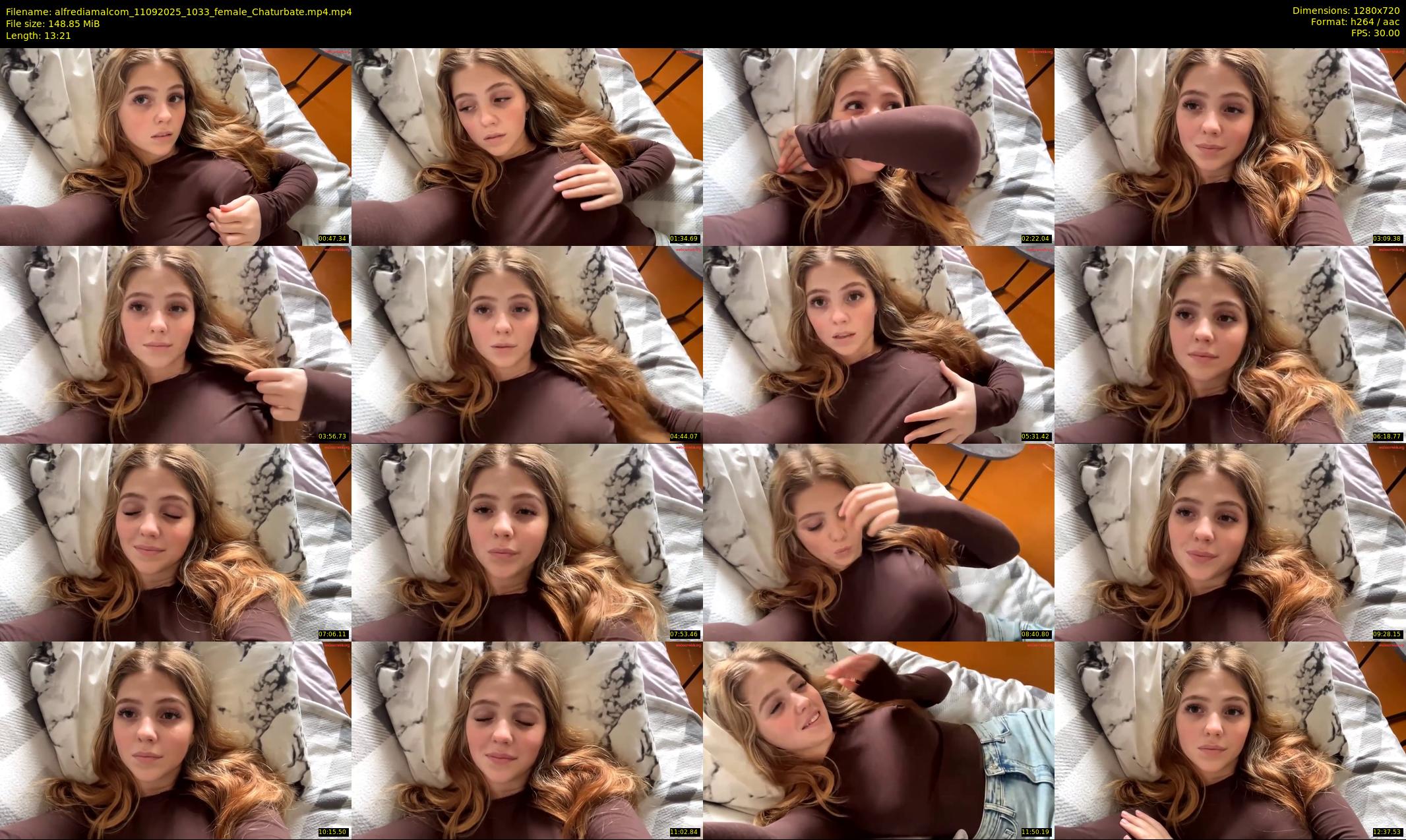 alfrediamalcom — 14 minute Chaturbate female cam show recording, 720p, Sep 11, 2025