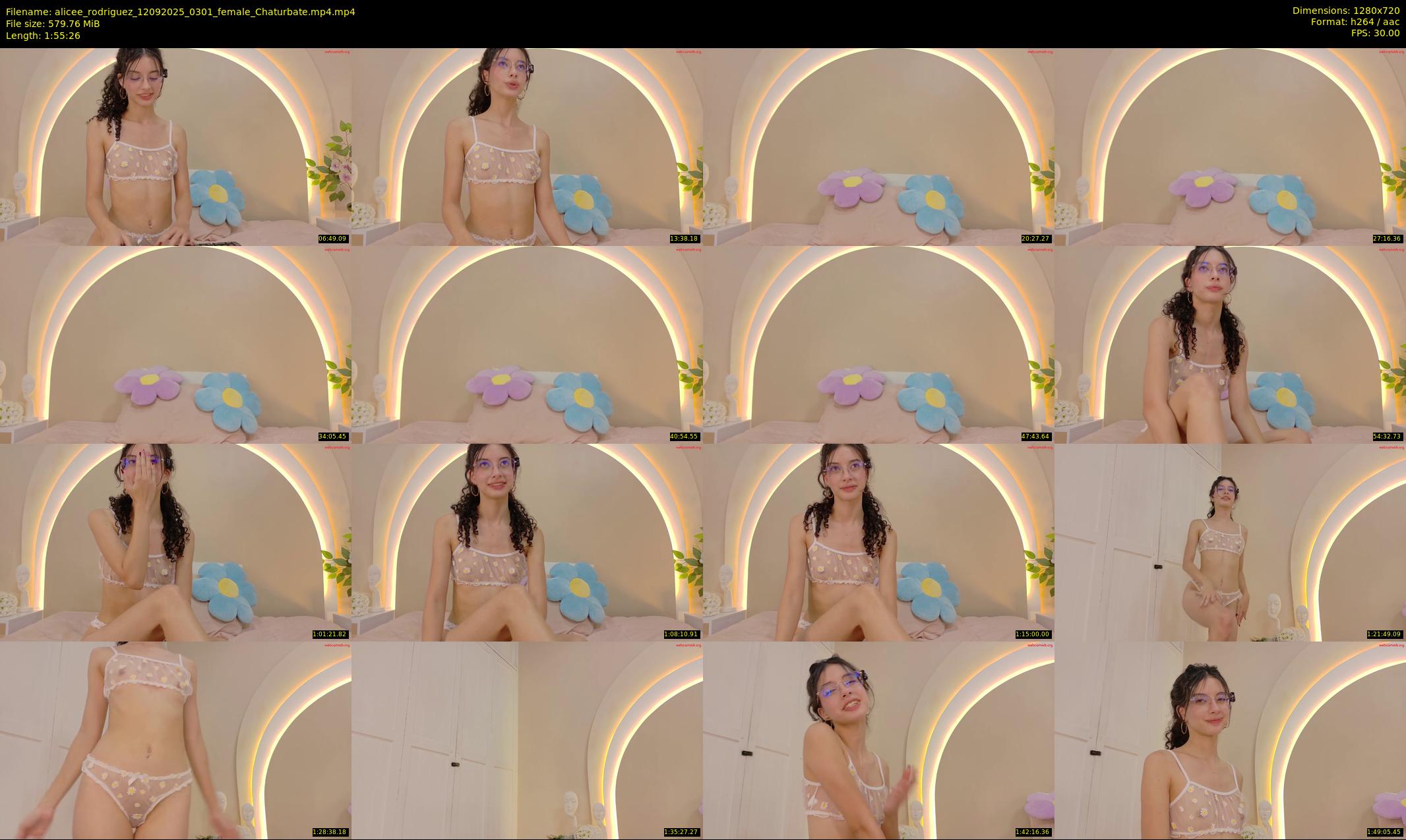 alicee_rodriguez — 116 minute Chaturbate female cam show recording, 720p, Sep 12, 2025