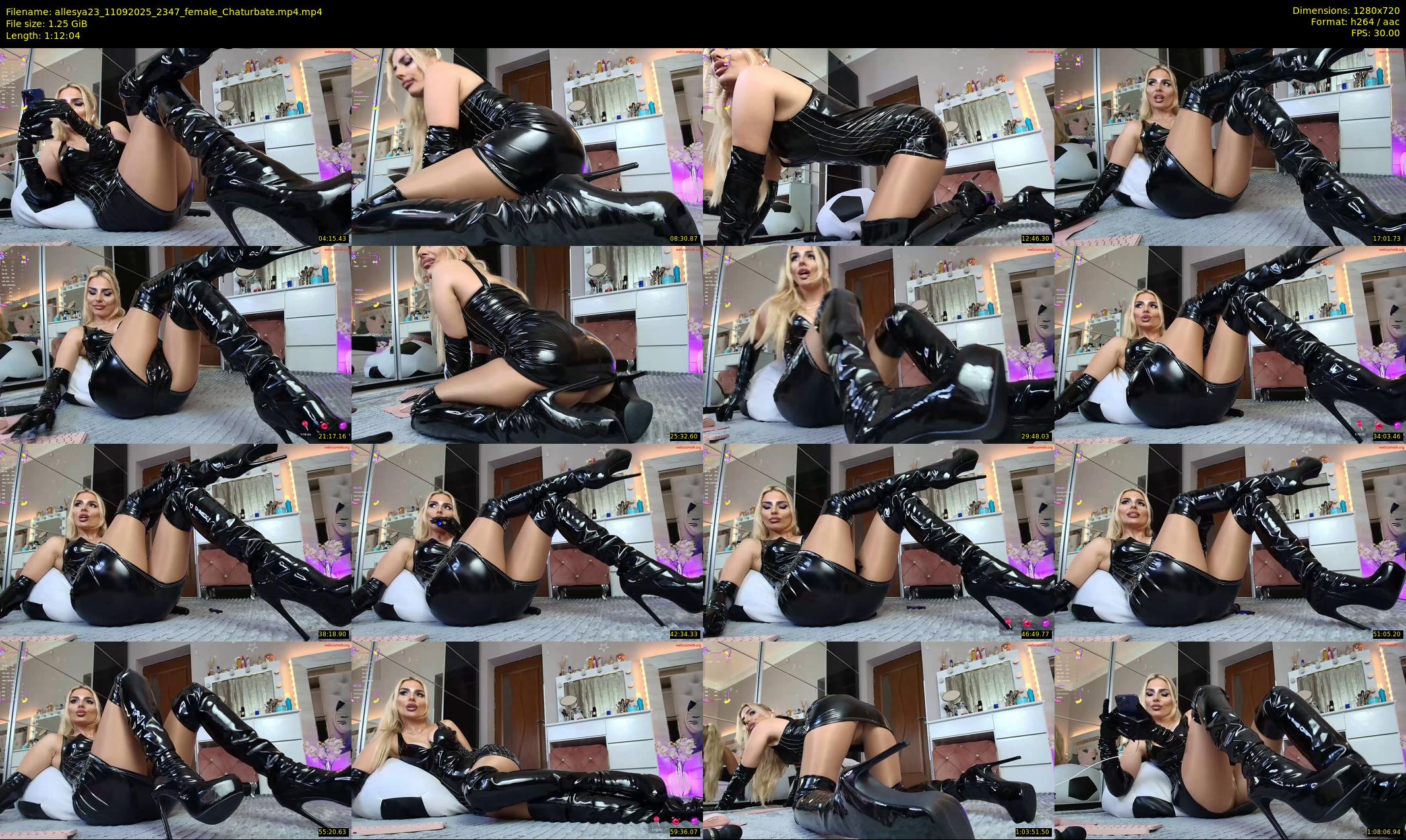 allesya23 — 73 minute Chaturbate female cam show recording, 720p, Sep 11, 2025