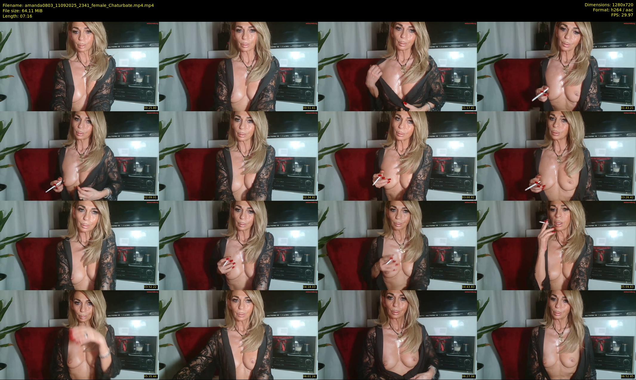 amanda0803 — 8 minute Chaturbate female cam show recording, 720p, Sep 11, 2025