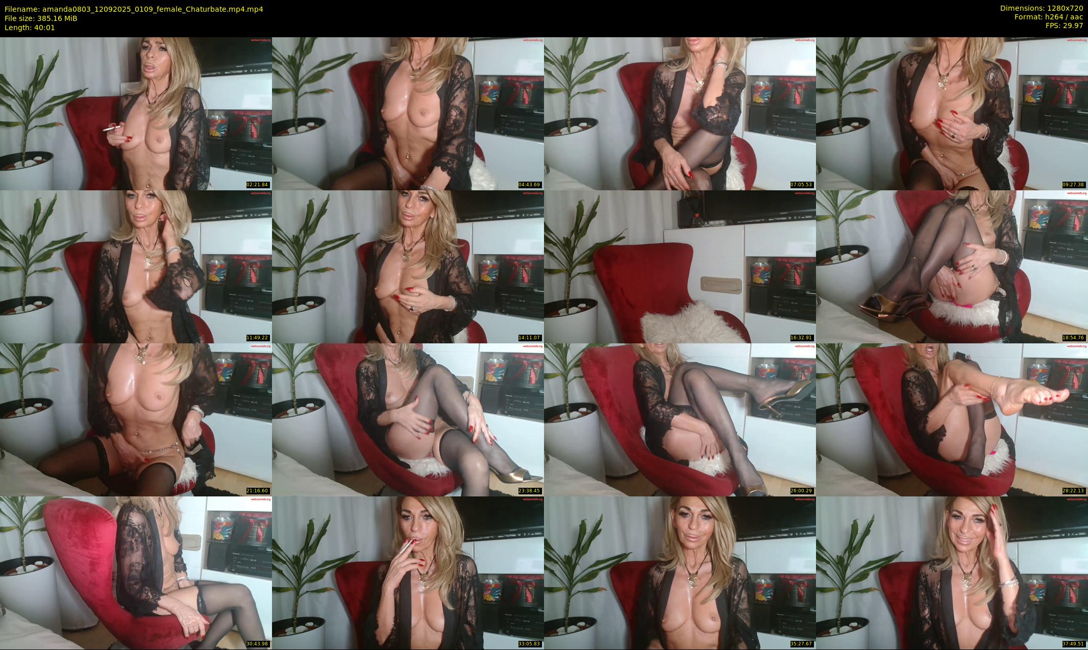 amanda0803 — 41 minute Chaturbate female cam show recording, 720p, Sep 12, 2025