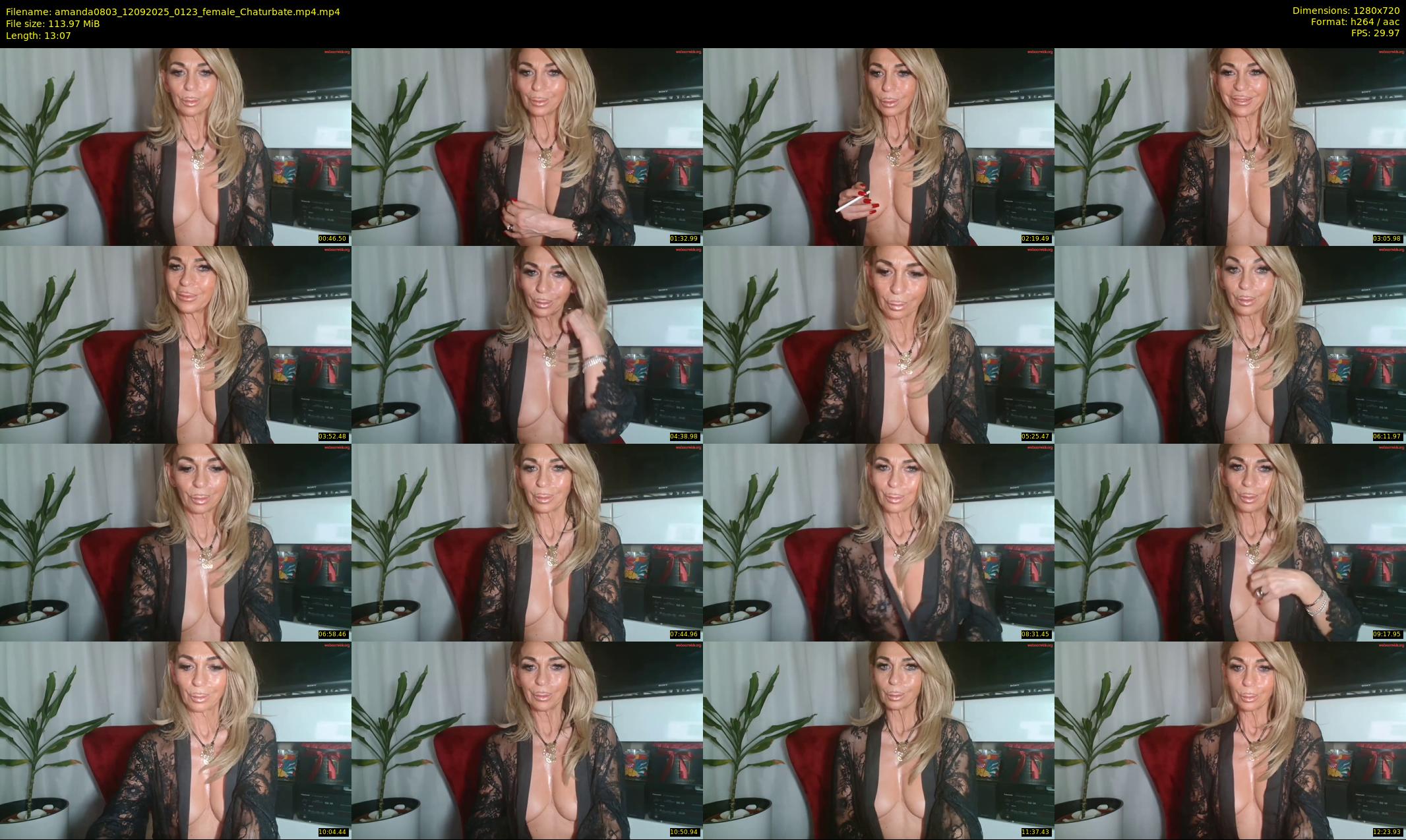 amanda0803 — 14 minute Chaturbate female cam show recording, 720p, Sep 12, 2025