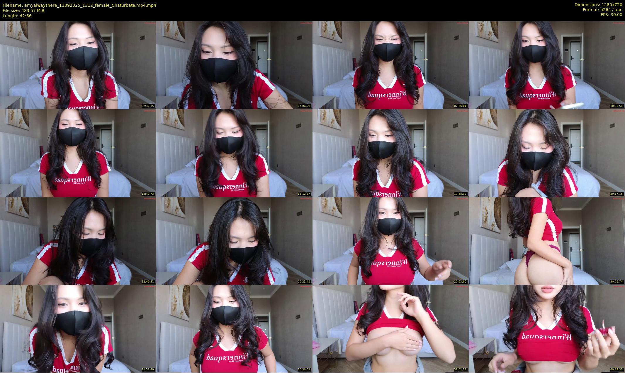 amyalwayshere — 43 minute Chaturbate female cam show recording, 720p, Sep 11, 2025