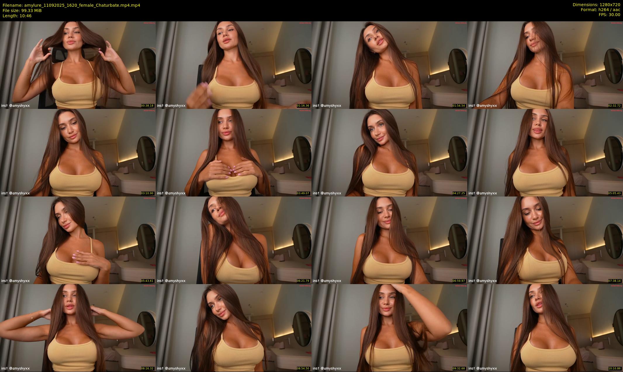 amylure — 11 minute Chaturbate female cam show recording, 720p, Sep 11, 2025