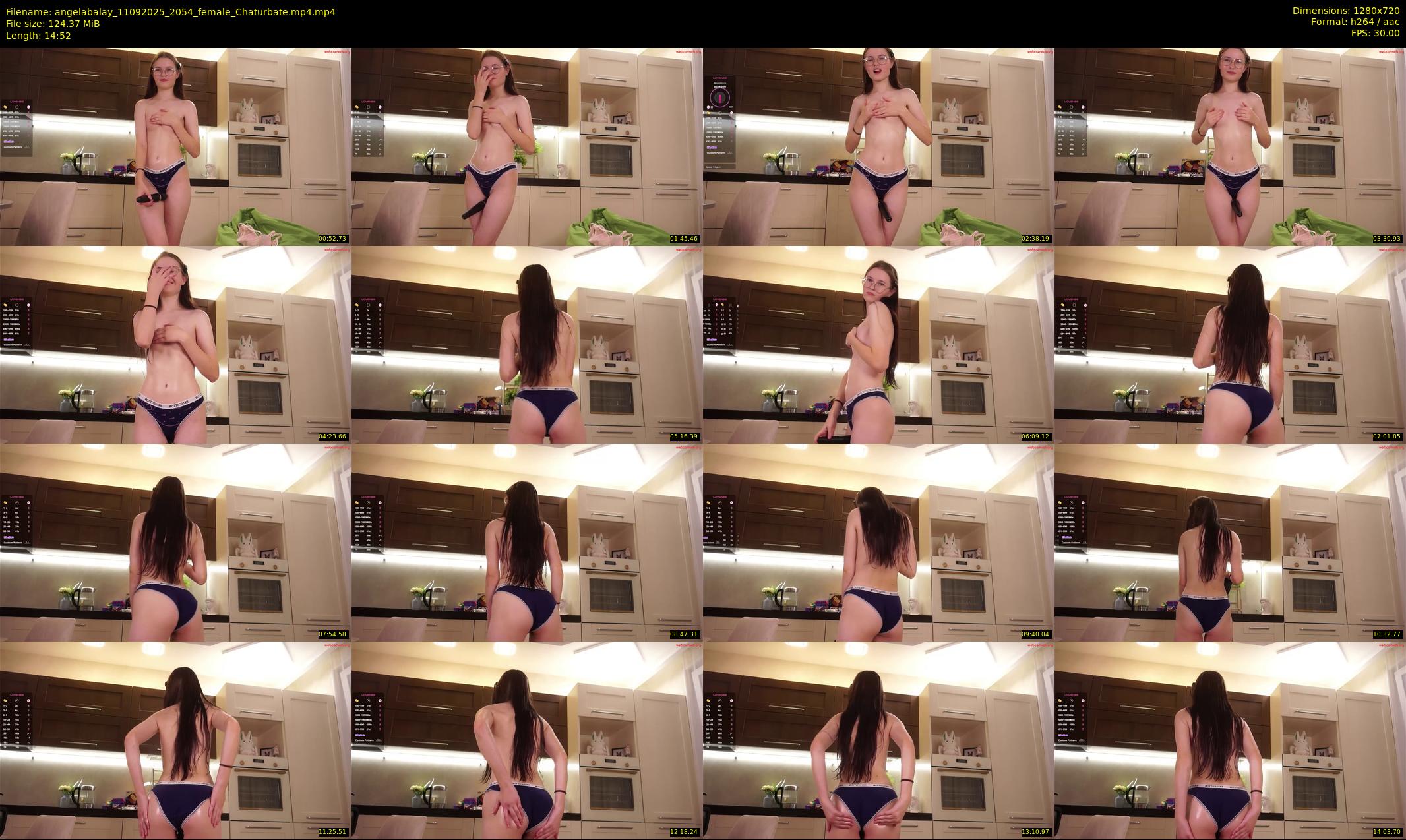 angelabalay — 15 minute Chaturbate female cam show recording, 720p, Sep 11, 2025