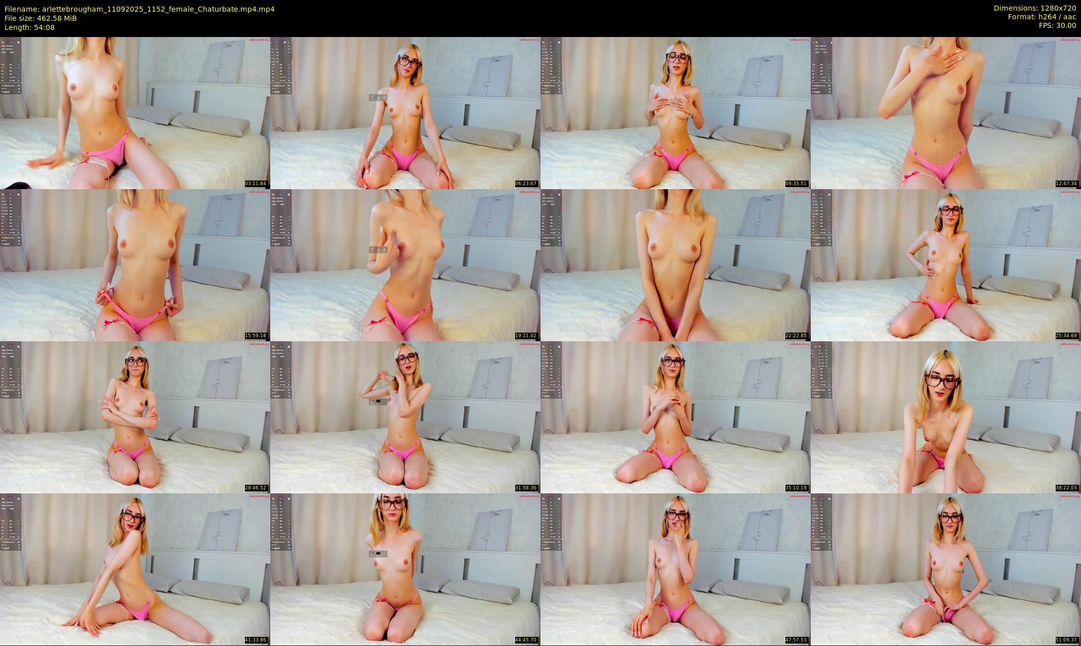 arlettebrougham — 55 minute Chaturbate female cam show recording, 720p, Sep 11, 2025