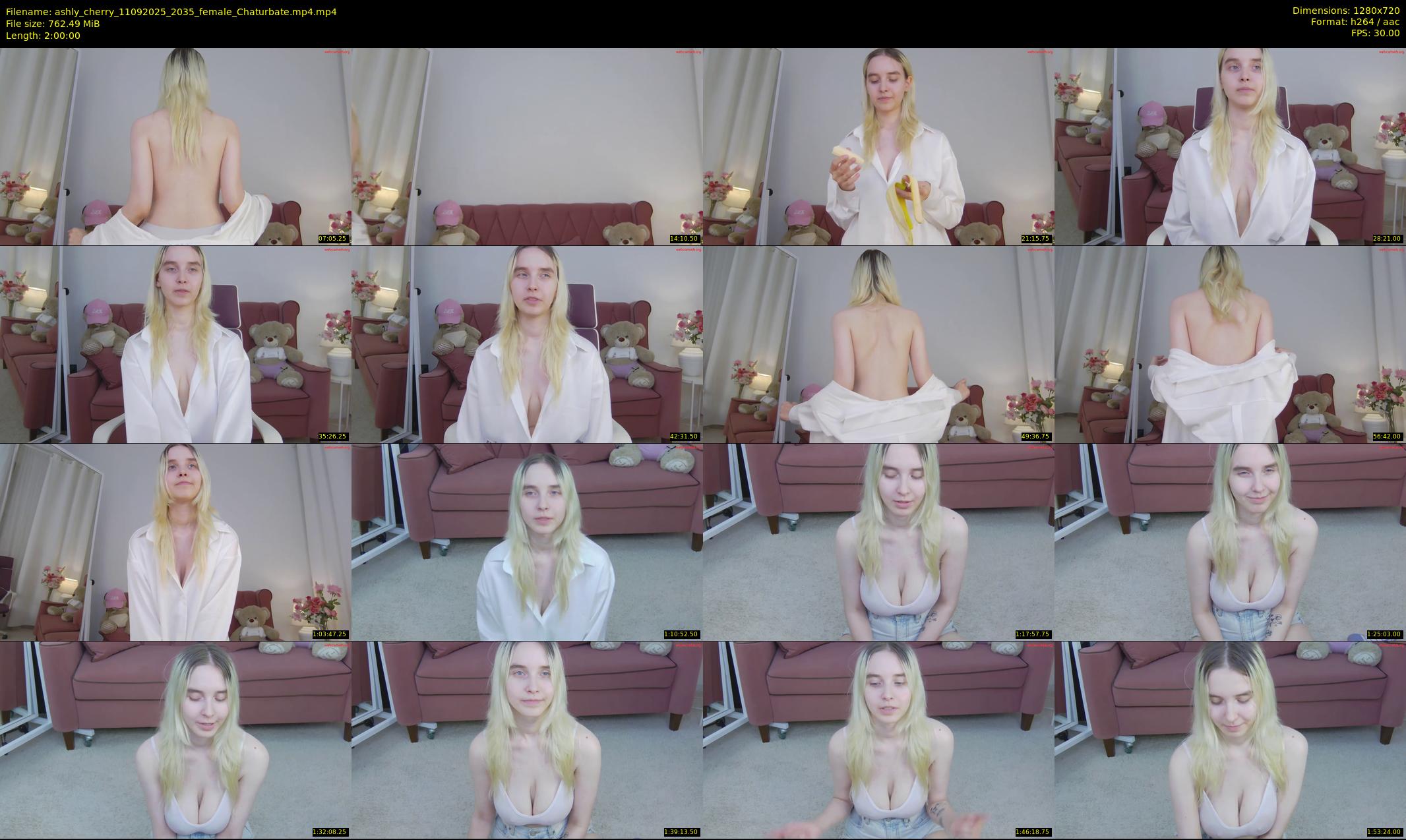 ashly_cherry — 120 minute Chaturbate female cam show recording, 720p, Sep 11, 2025