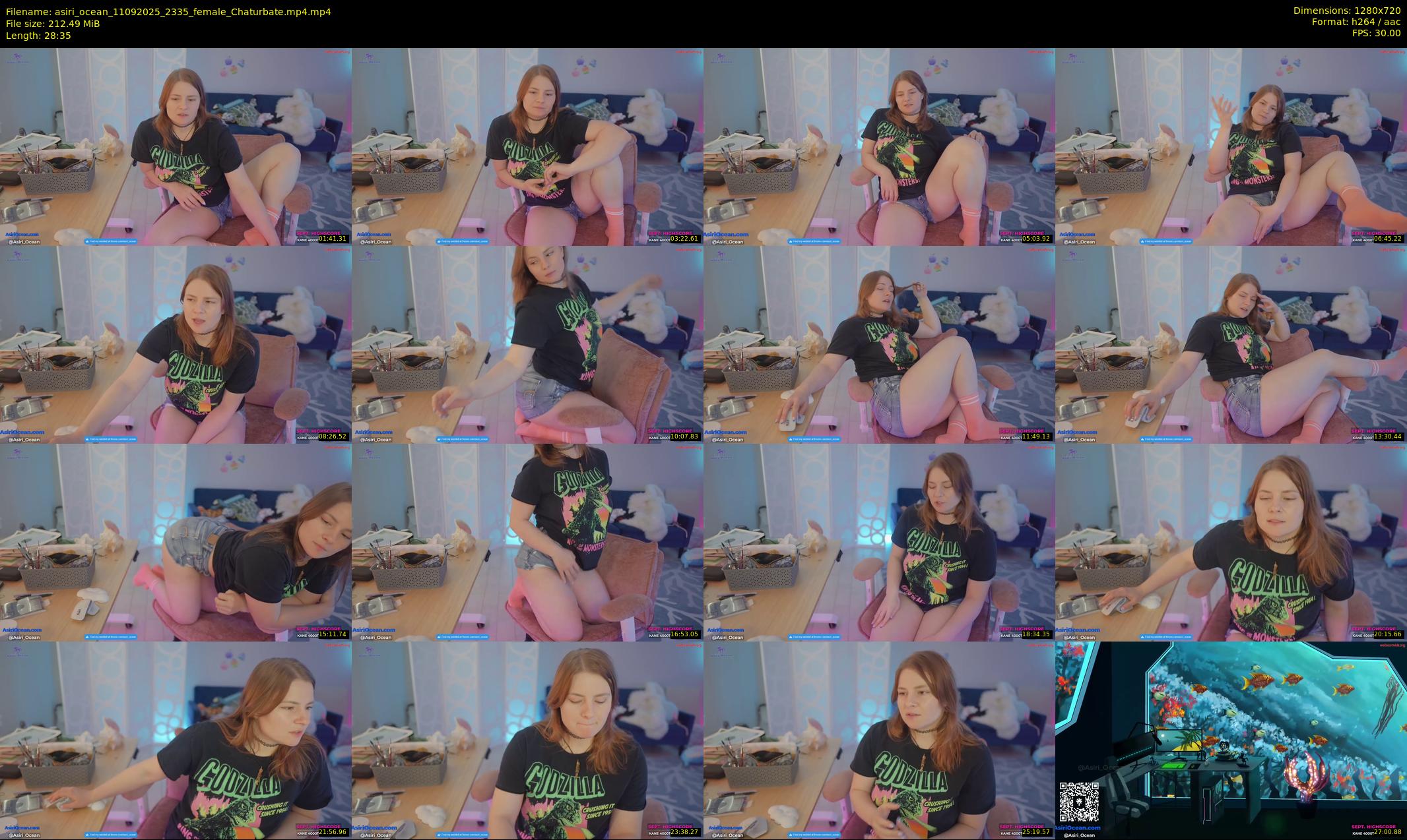 asiri_ocean — 29 minute Chaturbate female cam show recording, 720p, Sep 11, 2025