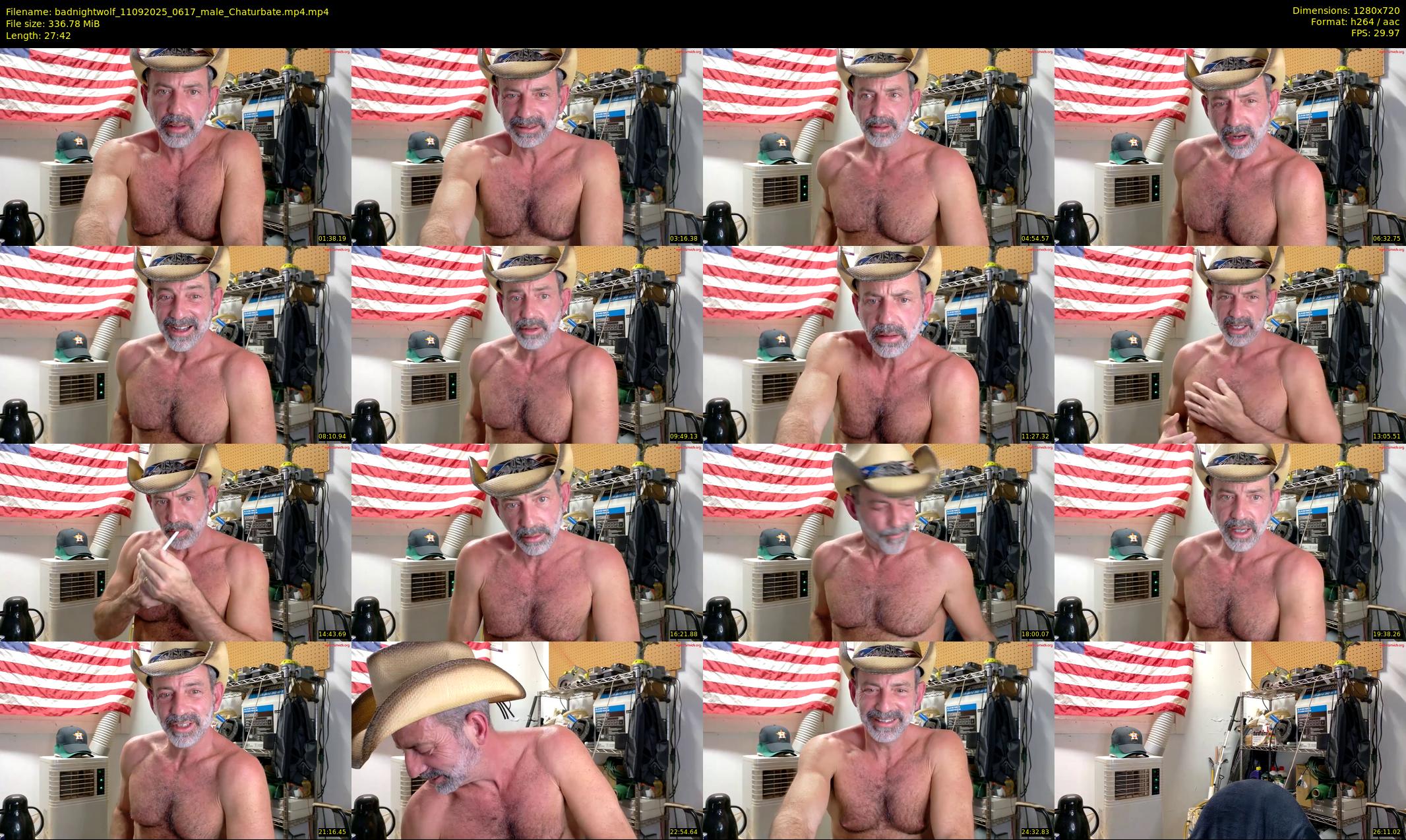 badnightwolf — 28 minute Chaturbate male cam show recording, 720p, Sep 11, 2025