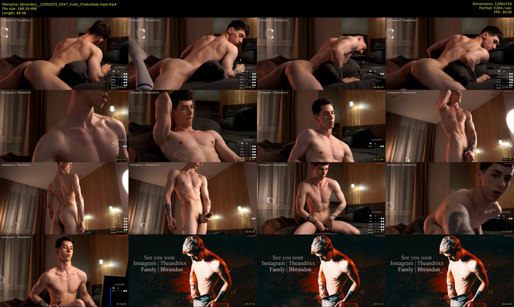 bbrandon_ — 49 minute Chaturbate male cam show recording, 720p, Sep 12, 2025