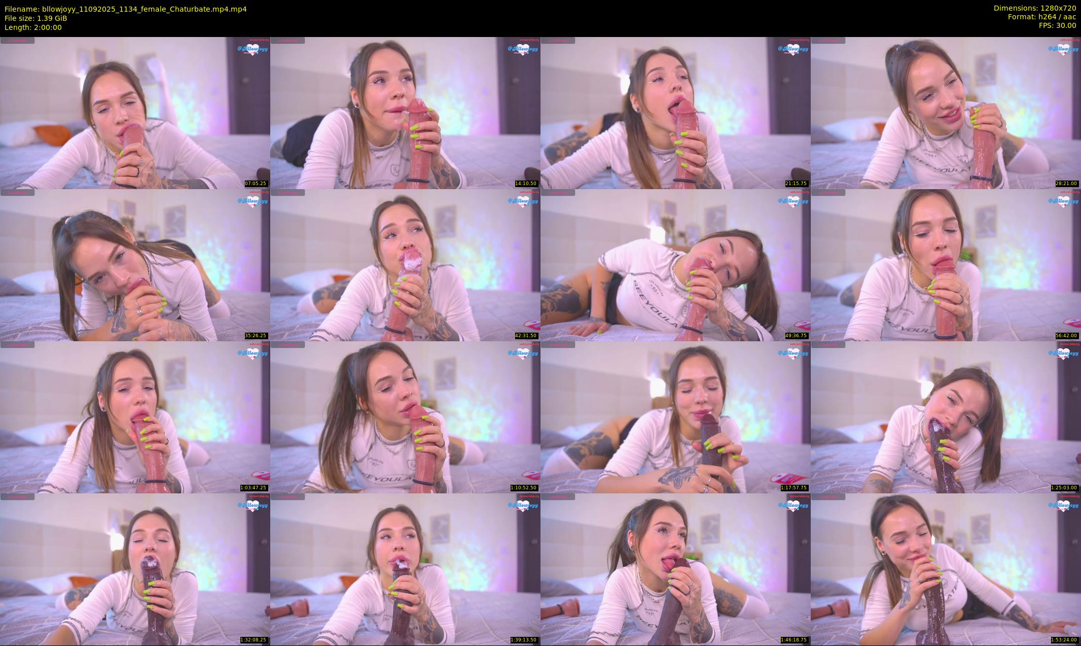 bllowjoyy — 120 minute Chaturbate female cam show recording, 720p, Sep 11, 2025
