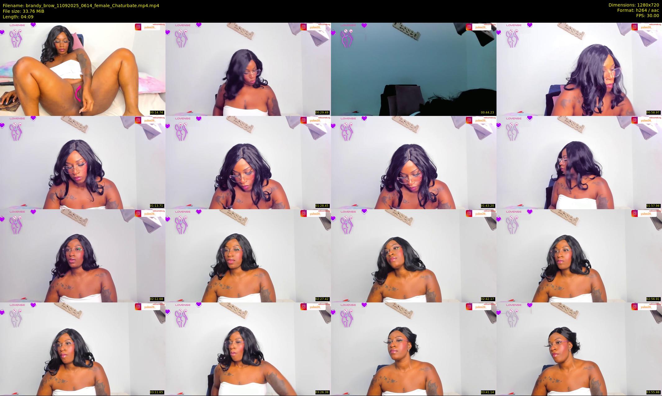 brandy_brow — 5 minute Chaturbate female cam show recording, 720p, Sep 11, 2025