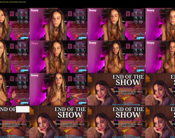 bunnyonyx — 27 minute Chaturbate female cam show recording, 720p, Sep 12, 2025