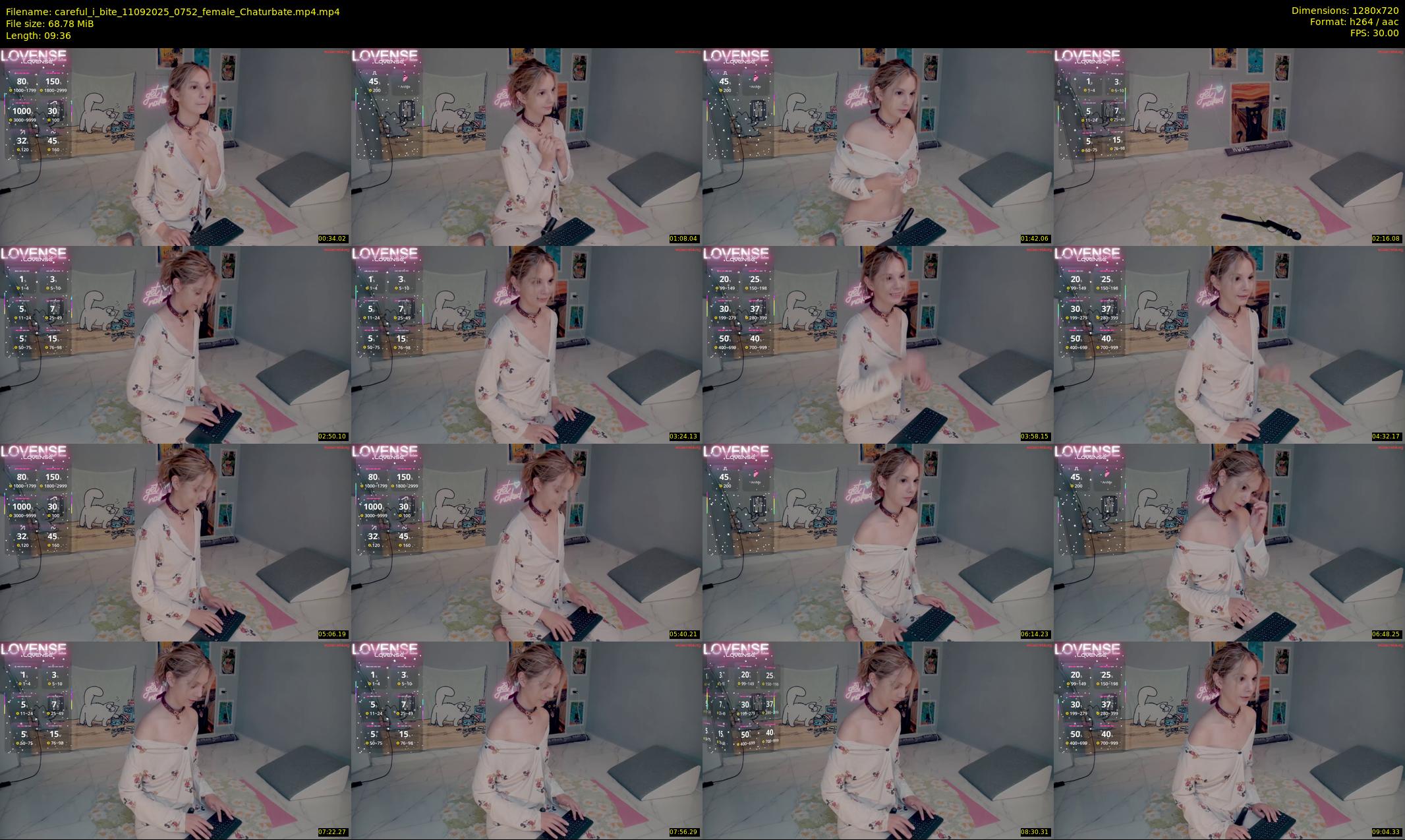 careful_i_bite — 10 minute Chaturbate female cam show recording, 720p, Sep 11, 2025