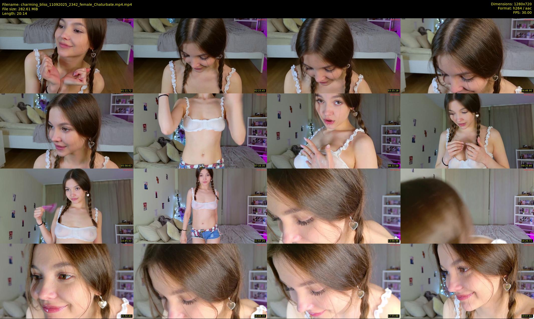 charming_bliss — 21 minute Chaturbate female cam show recording, 720p, Sep 11, 2025