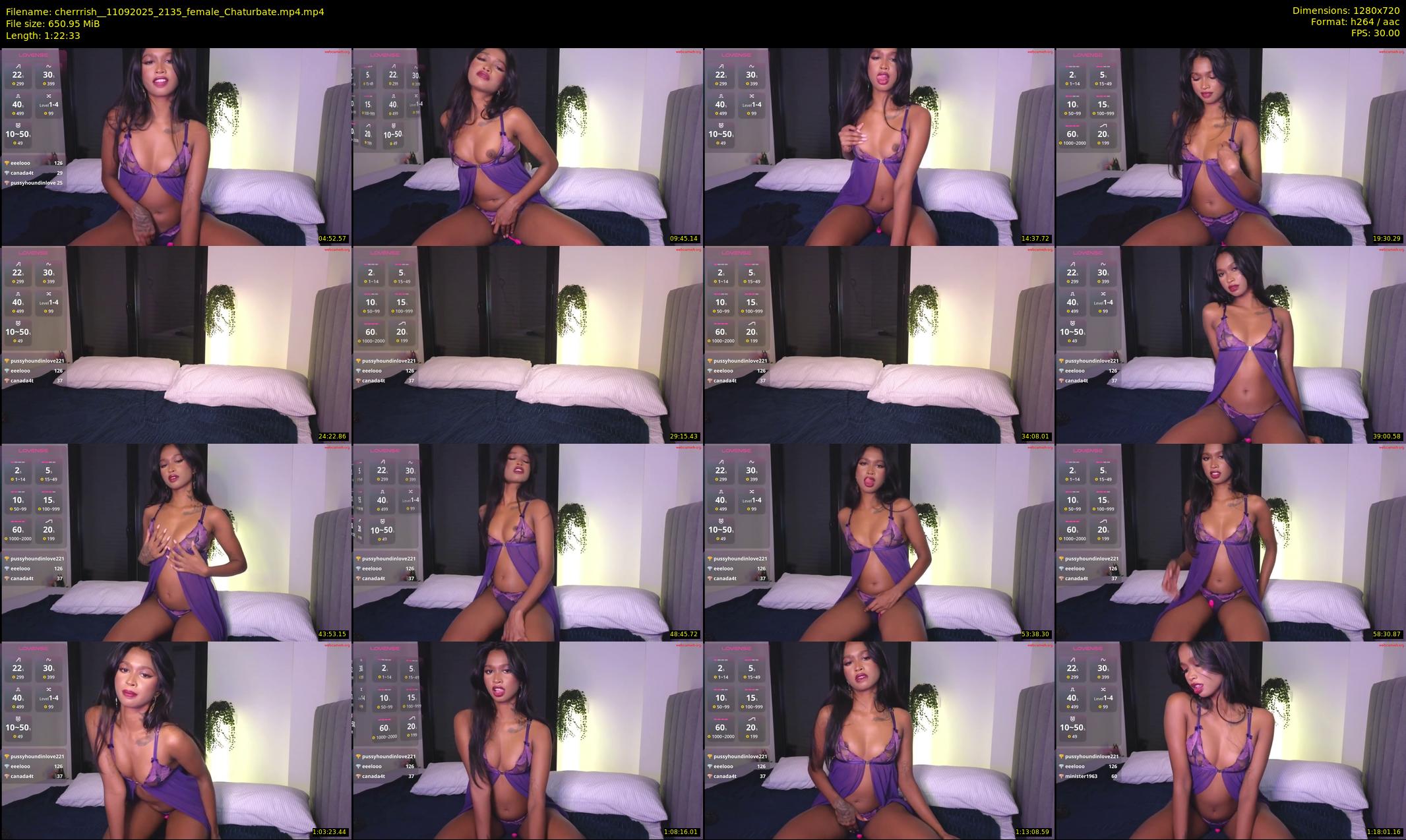 cherrrish_ — 83 minute Chaturbate female cam show recording, 720p, Sep 11, 2025