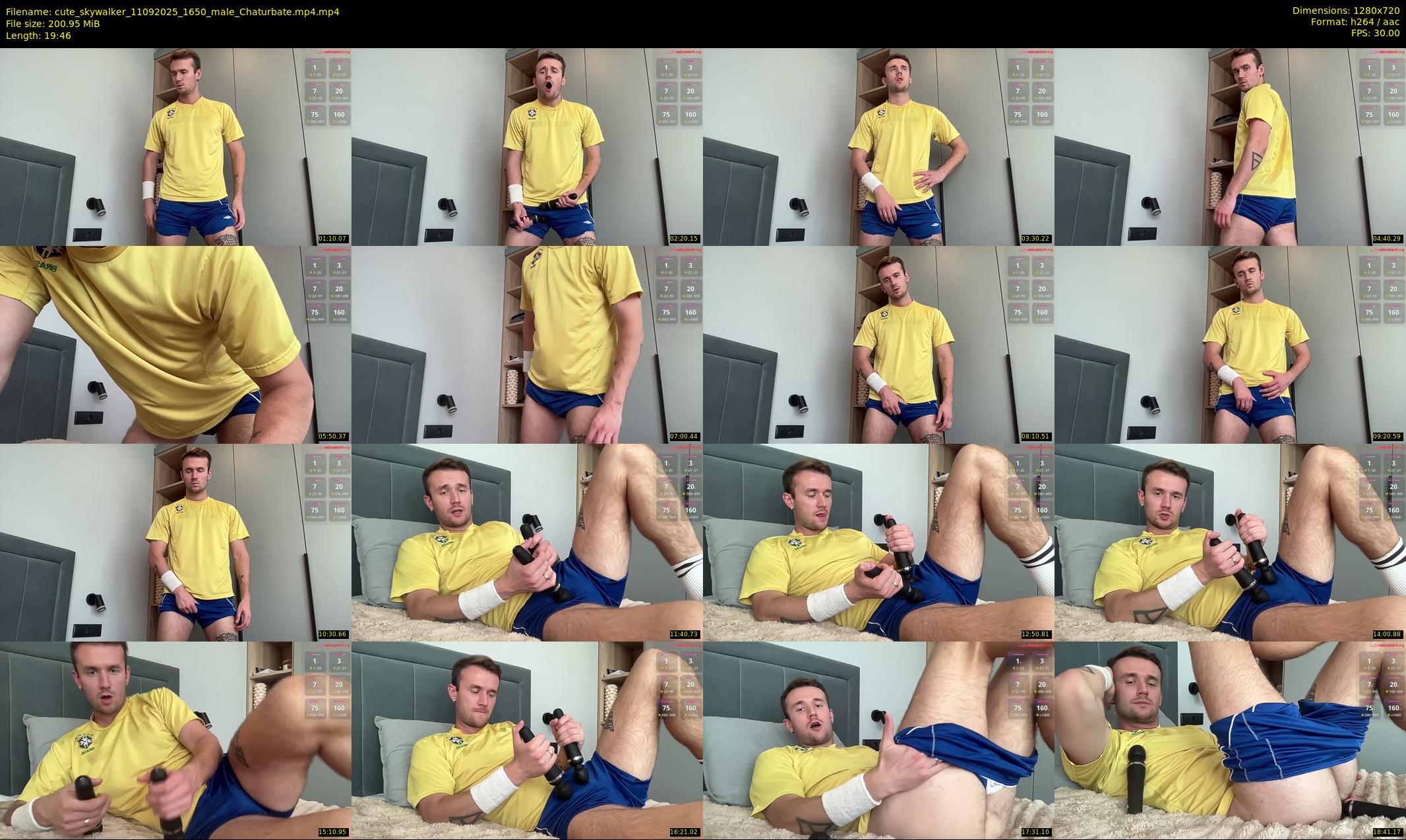 cute_skywalker — 20 minute Chaturbate male cam show recording, 720p, Sep 11, 2025